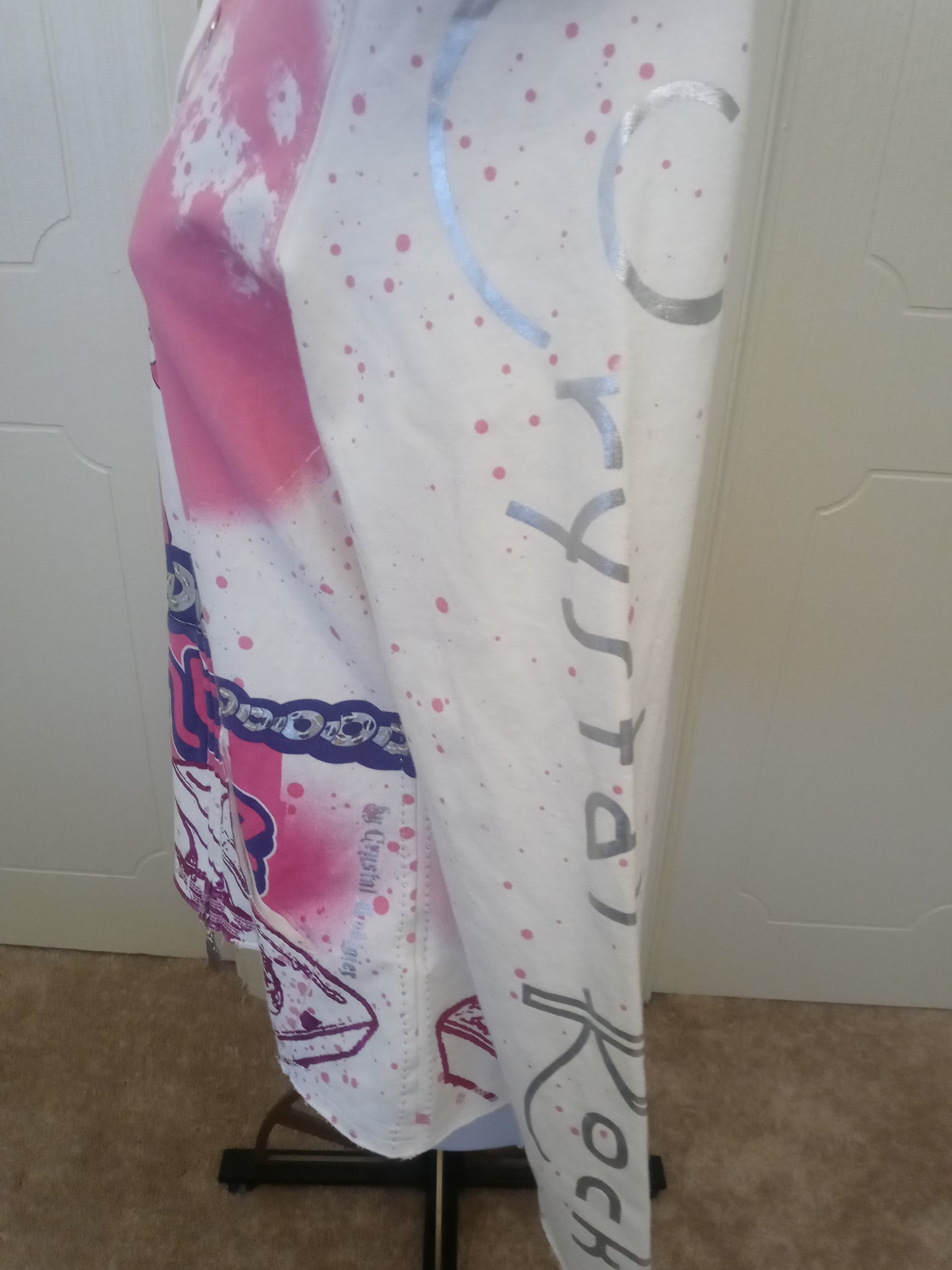 Crystal Audigier Crystal Rock Long Sleeve Hoodie