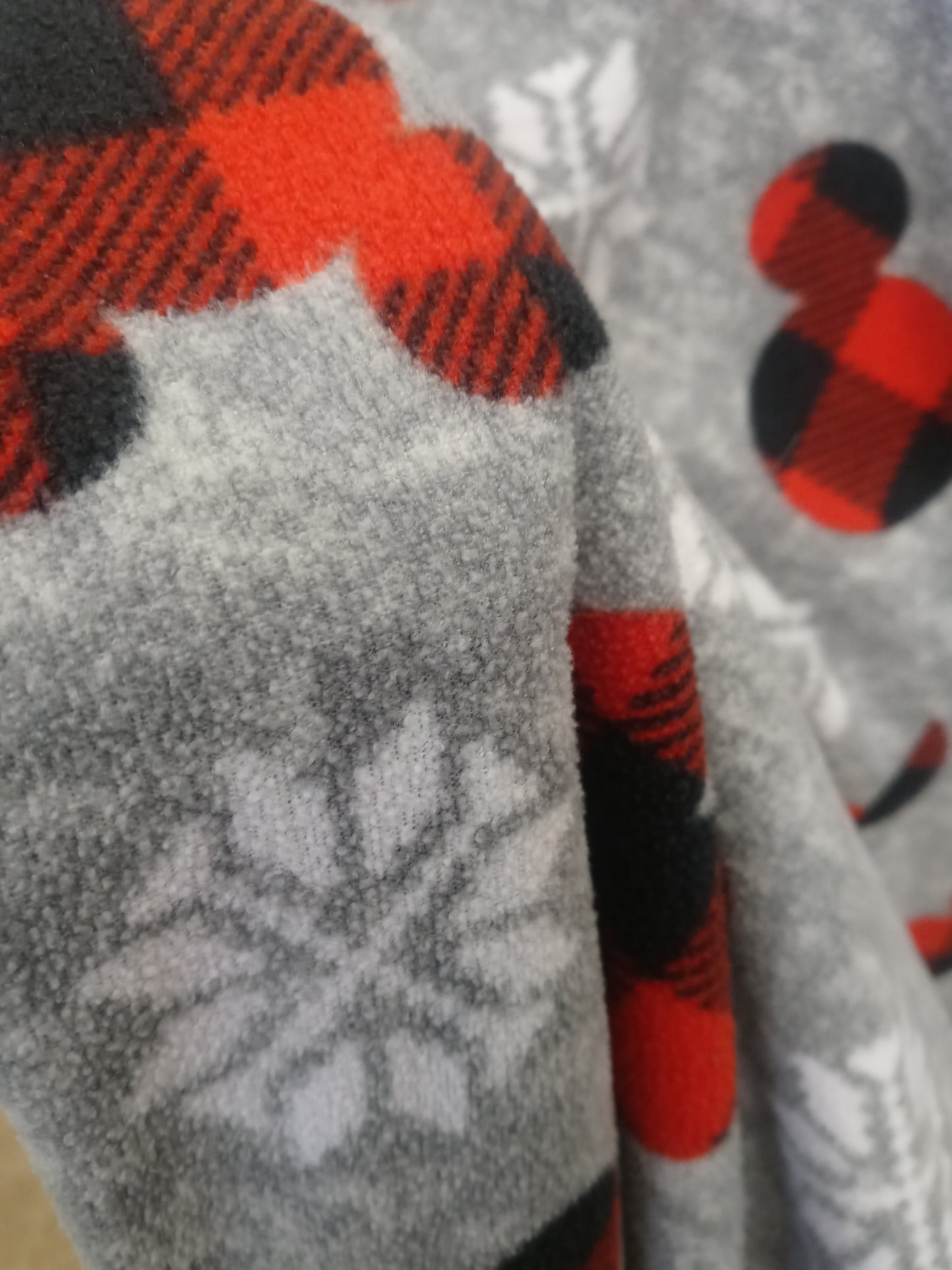 Holiday Mickey Mouse Fleece Pajama Pants Women's Size - Large