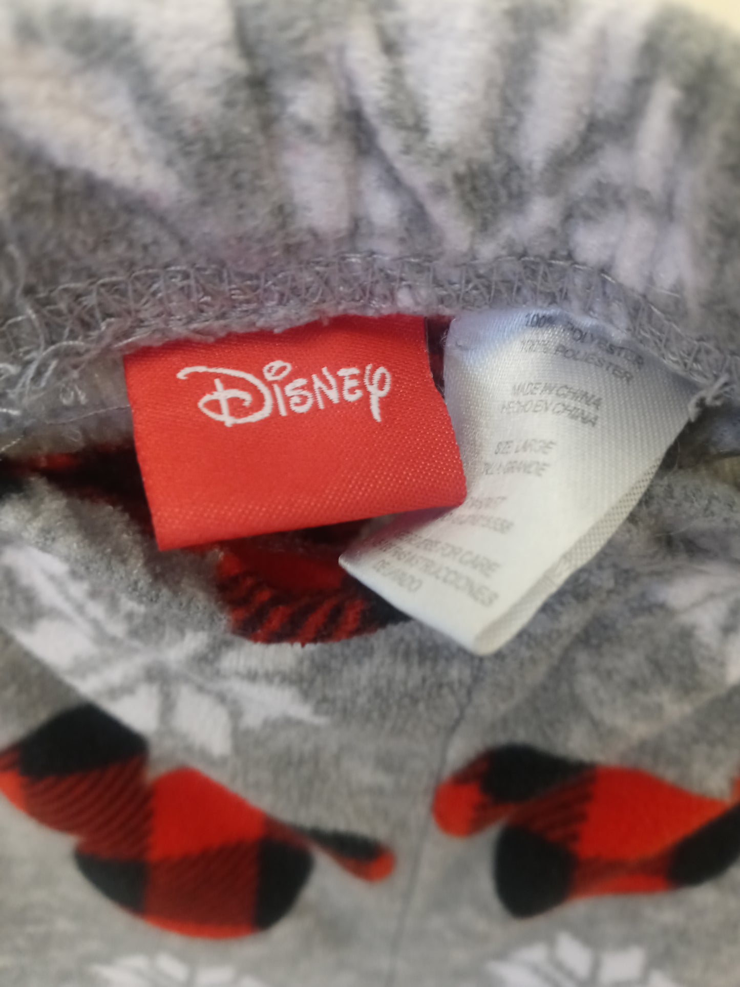 Holiday Mickey Mouse Fleece Pajama Pants Women's Size - Large
