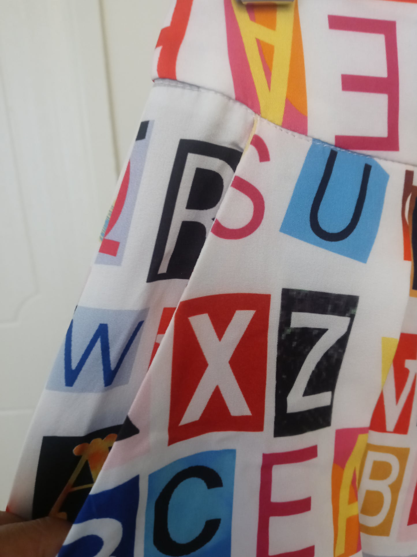 Alphabet Print Palazzo Pant's
