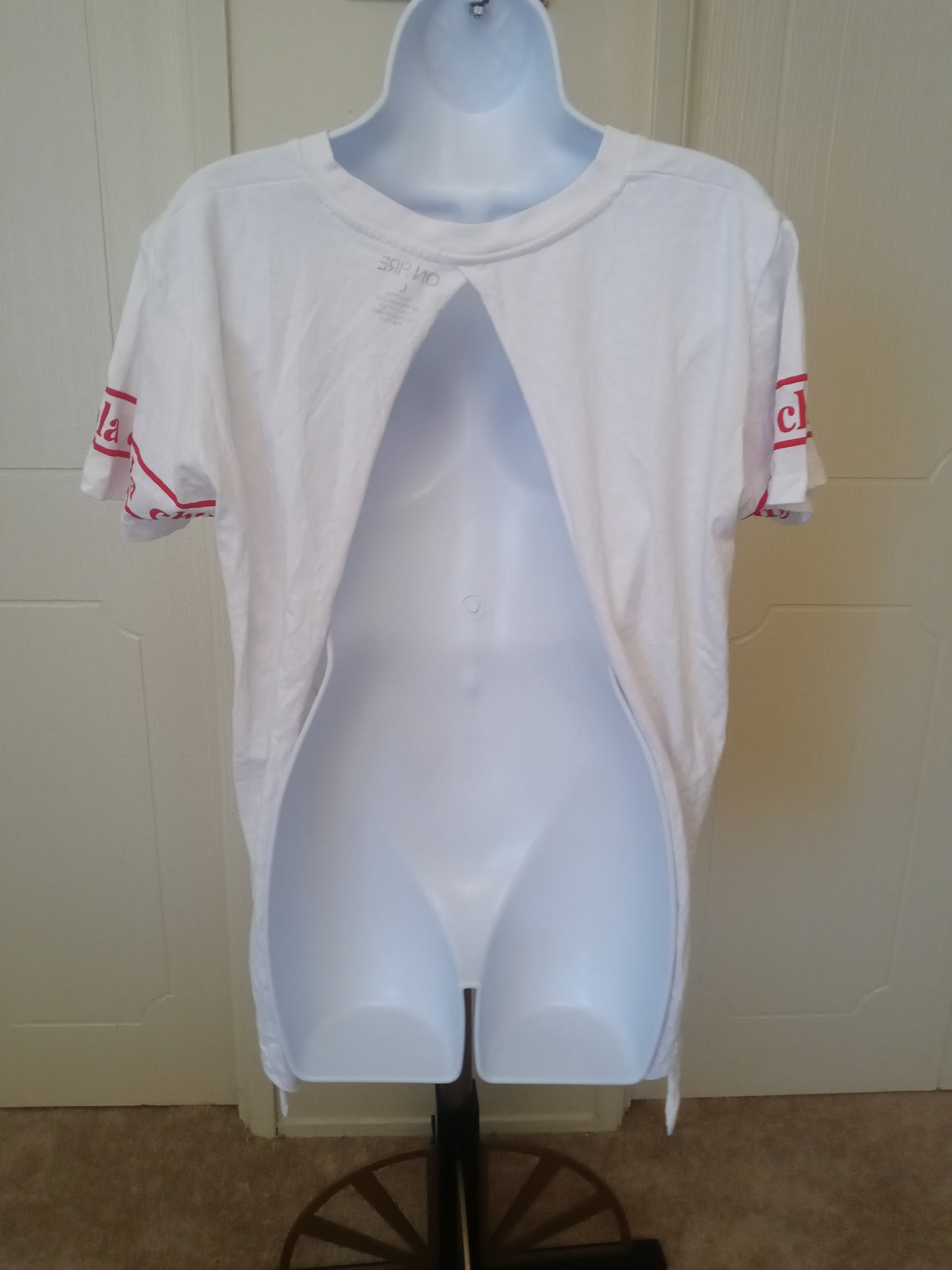 Chula - On Fire - Women's White T Shirt