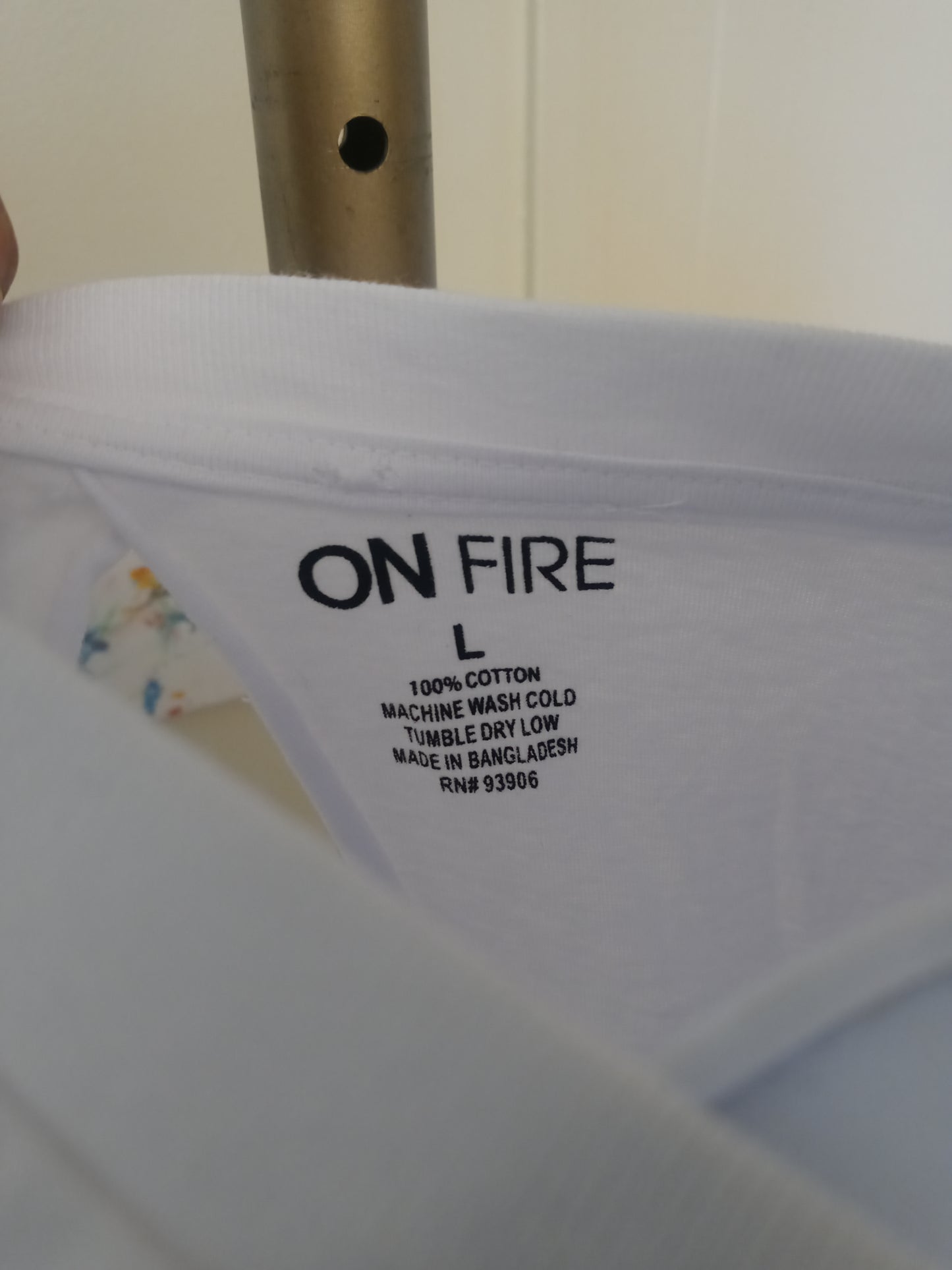 Chula - On Fire - Women's White T Shirt