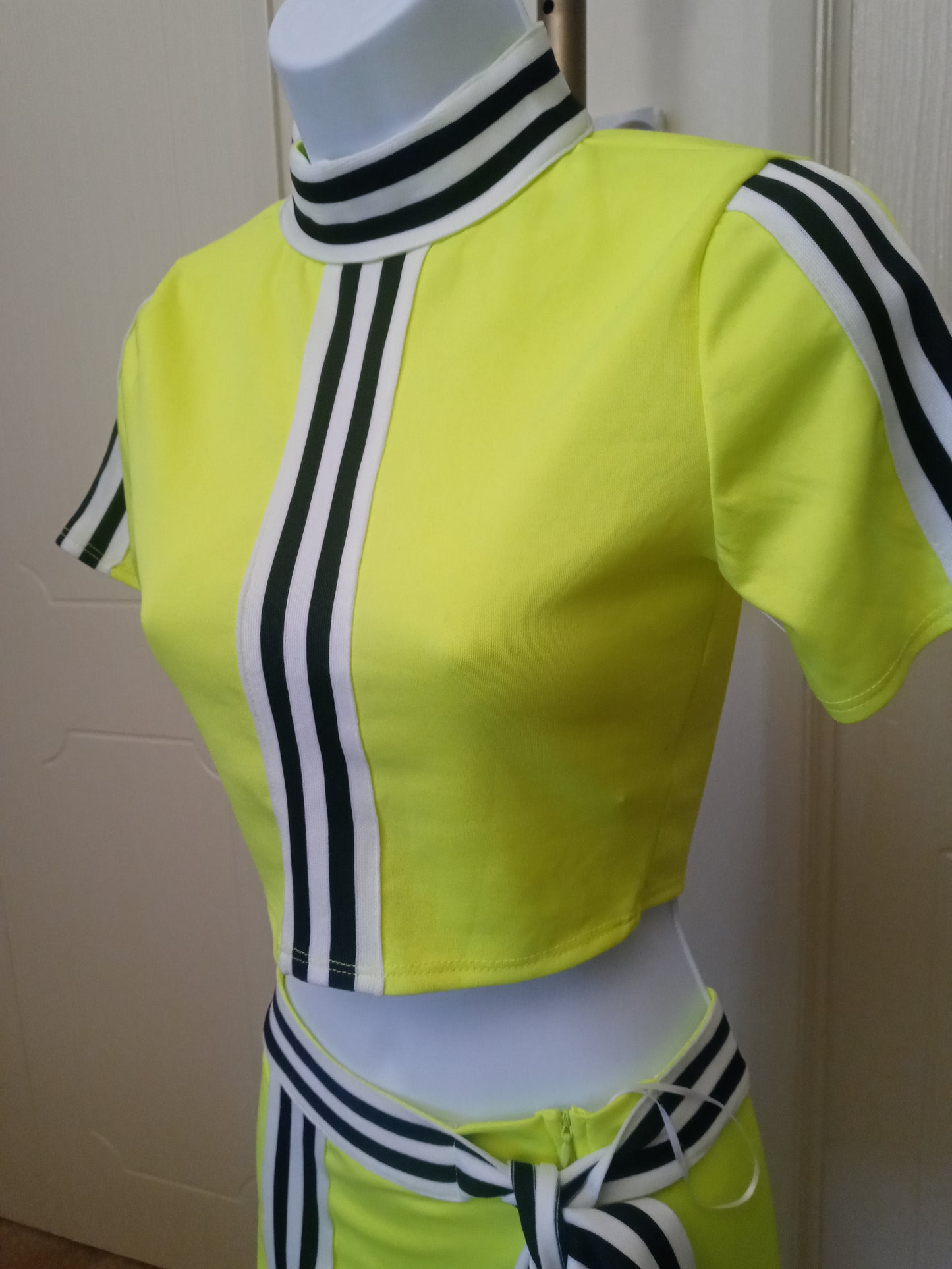 Fashion Nova No Apologizes Women's 2pc Neon Set