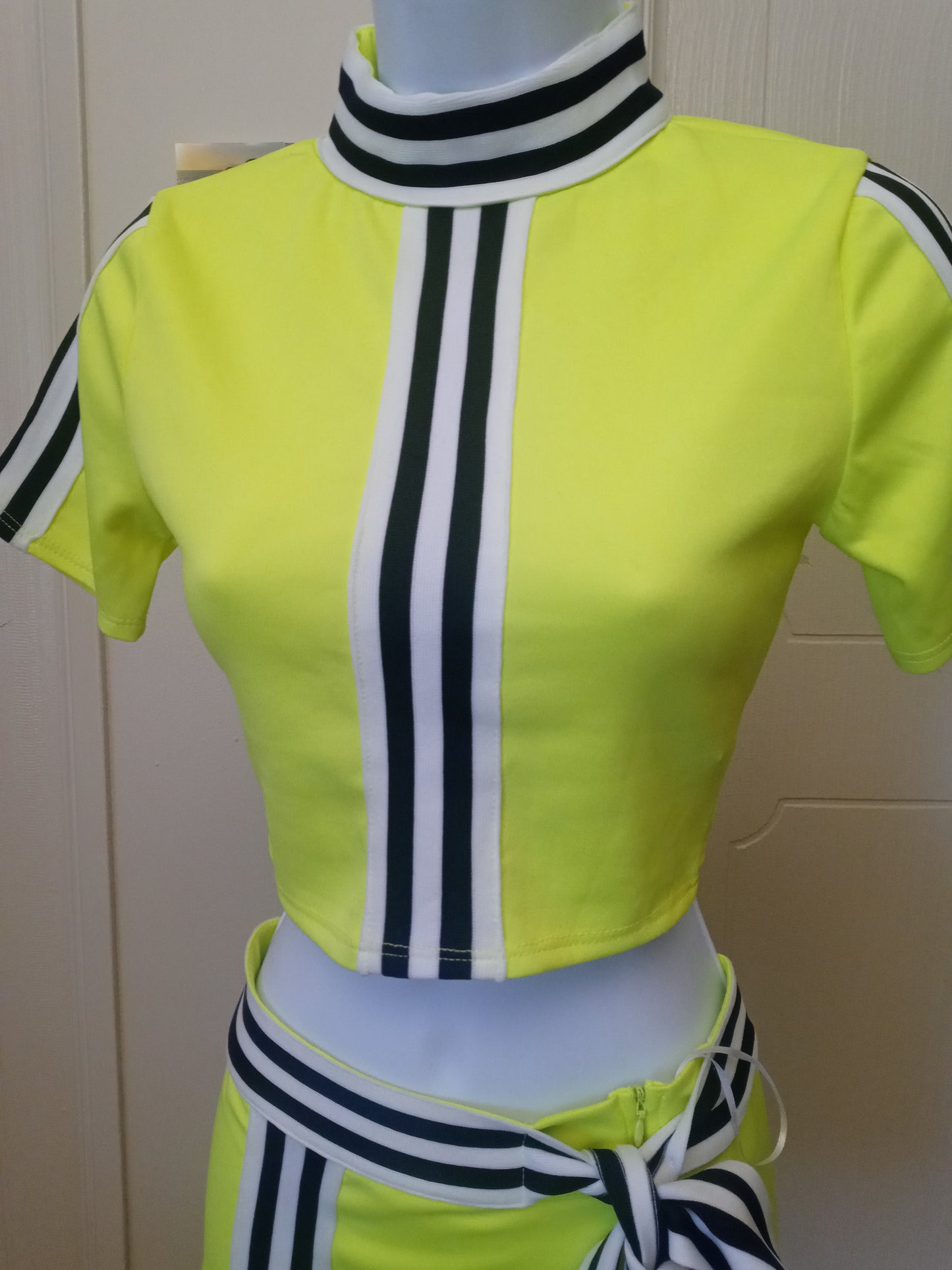 Fashion Nova No Apologizes Women's 2pc Neon Set