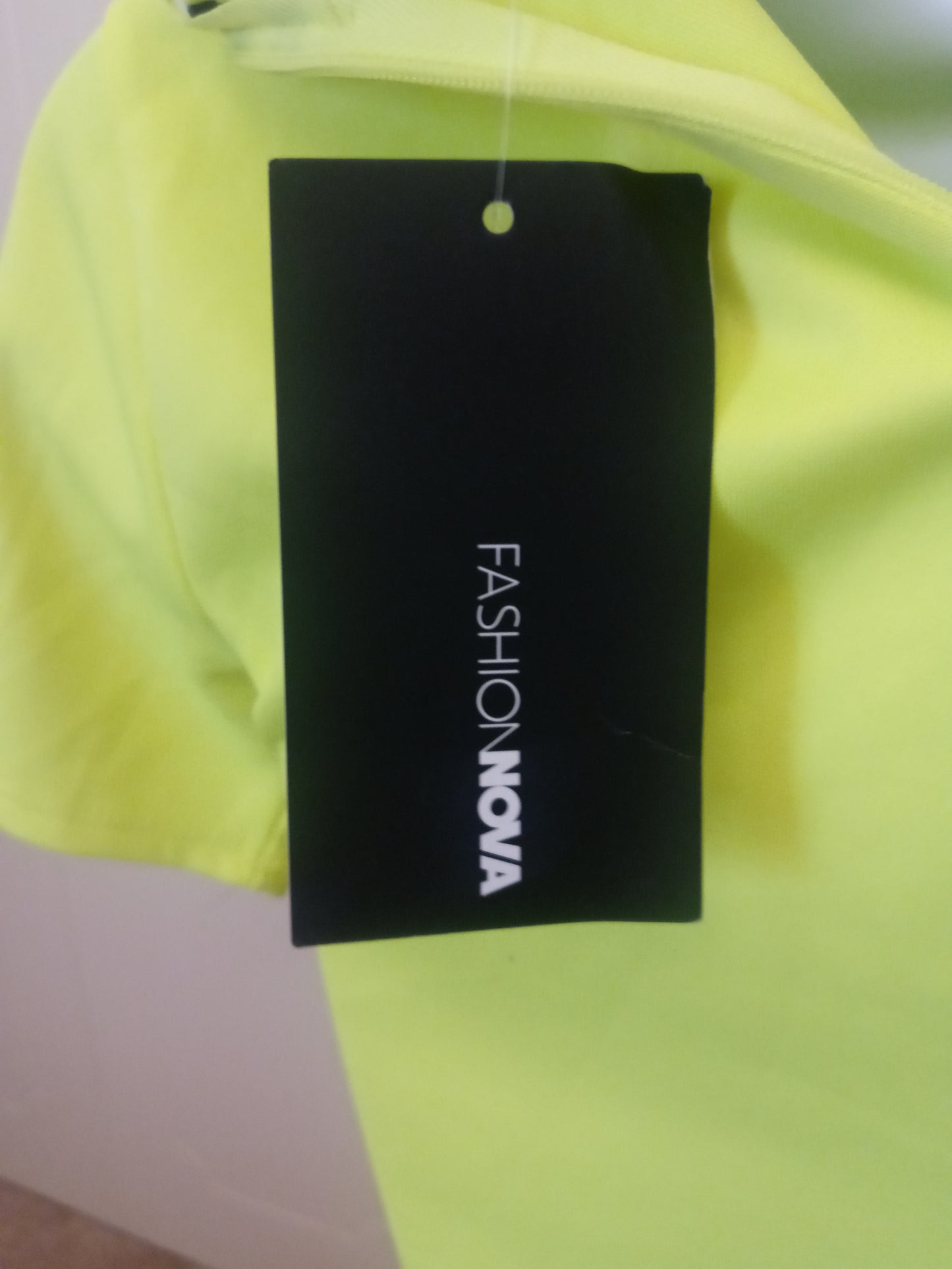 Fashion Nova No Apologizes Women's 2pc Neon Set