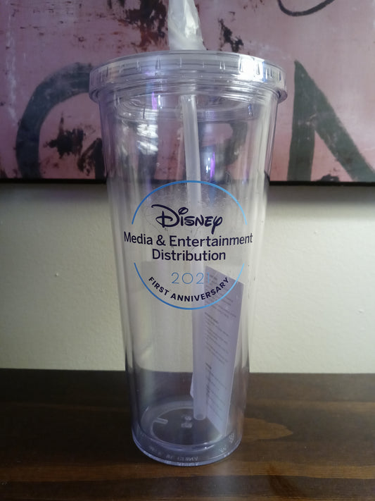 Disney Tumbler With Straw