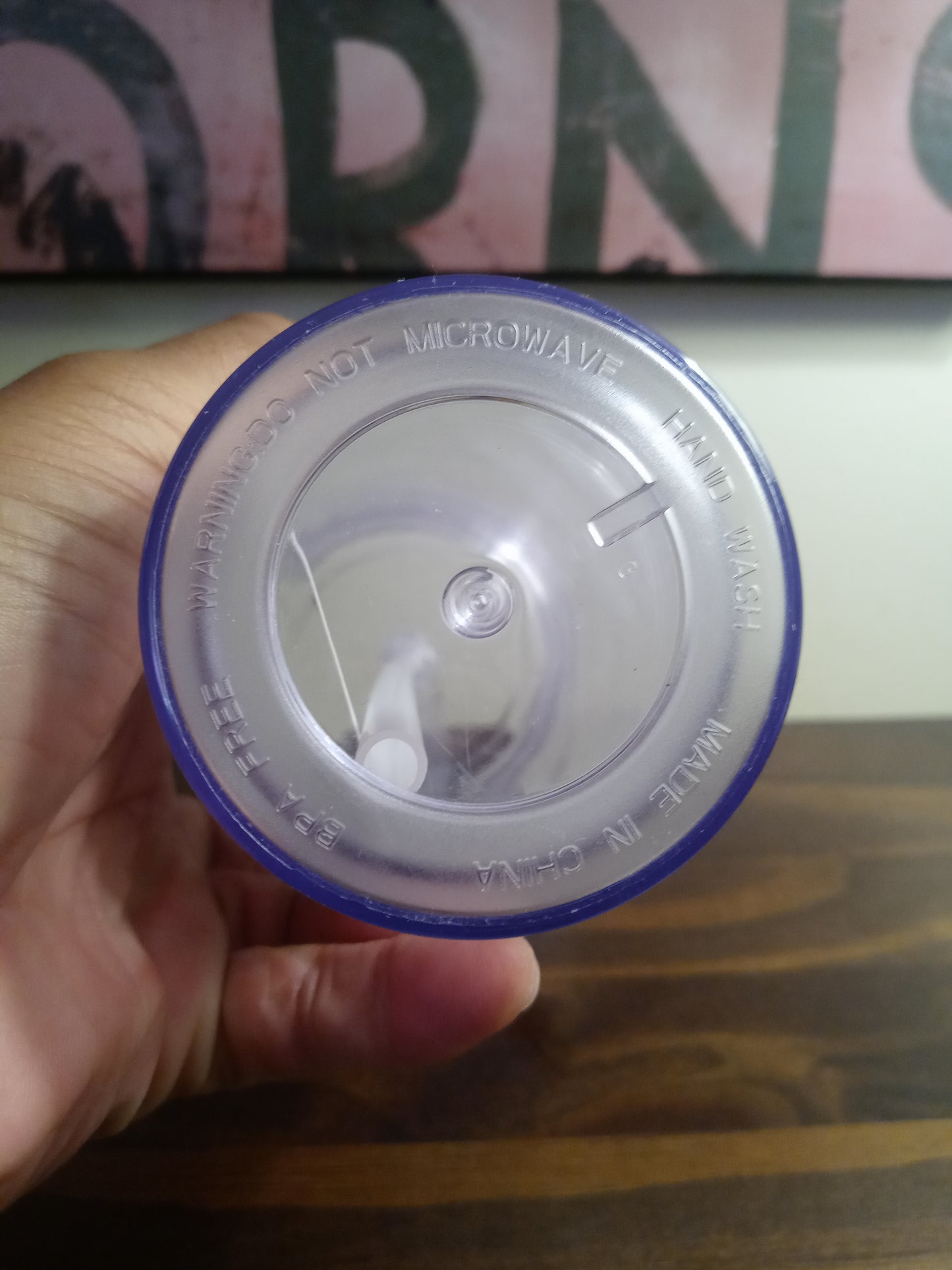 Disney Tumbler With Straw