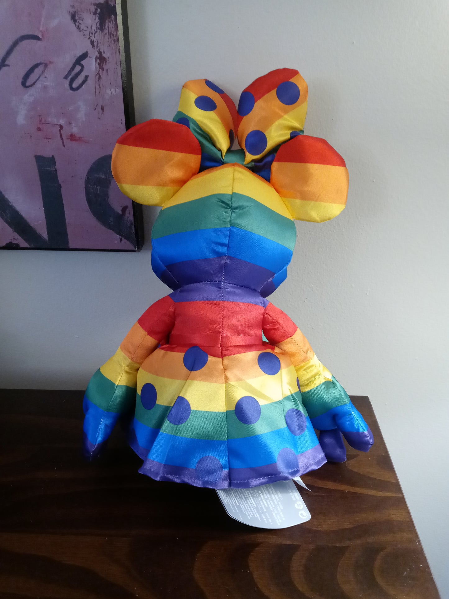Disney Store Minnie Mouse Rainbow Collection Plush