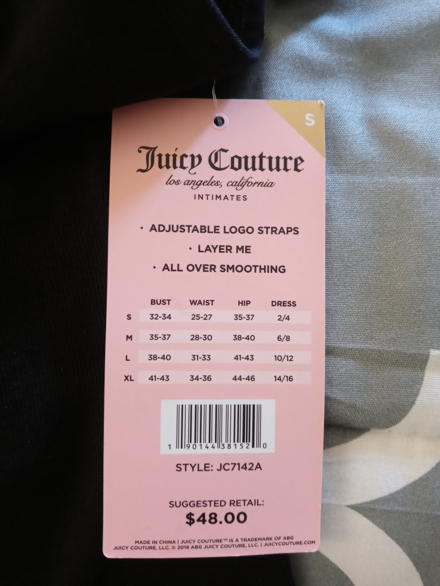 Juicy Couture Los Angeles California Women's intimates