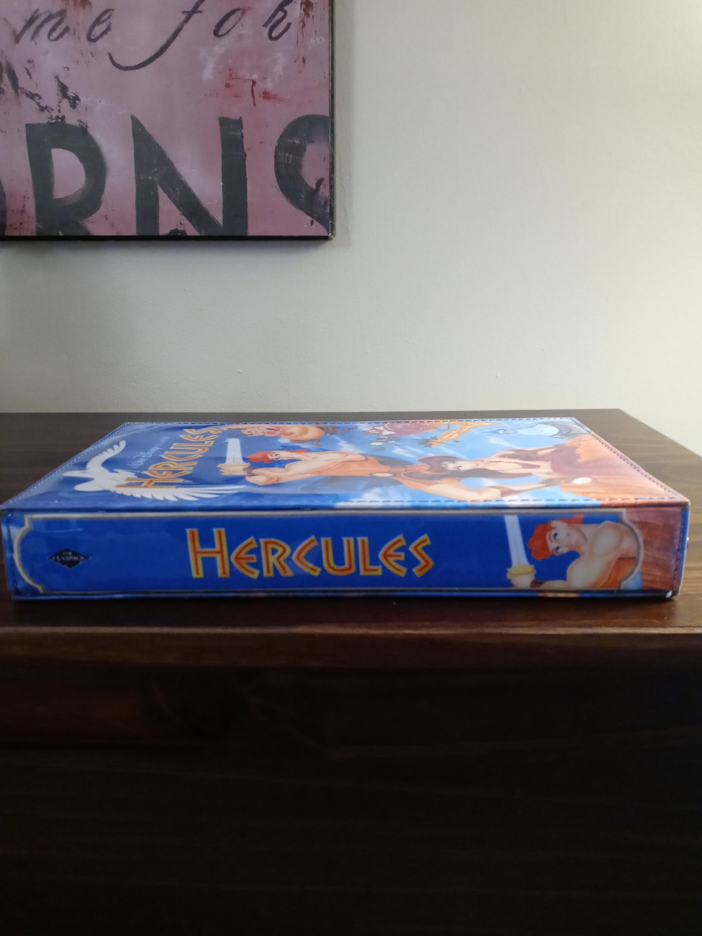 Oh My Disney Hercules VHS case Clutch Bag, nostalgic vintage Retro style