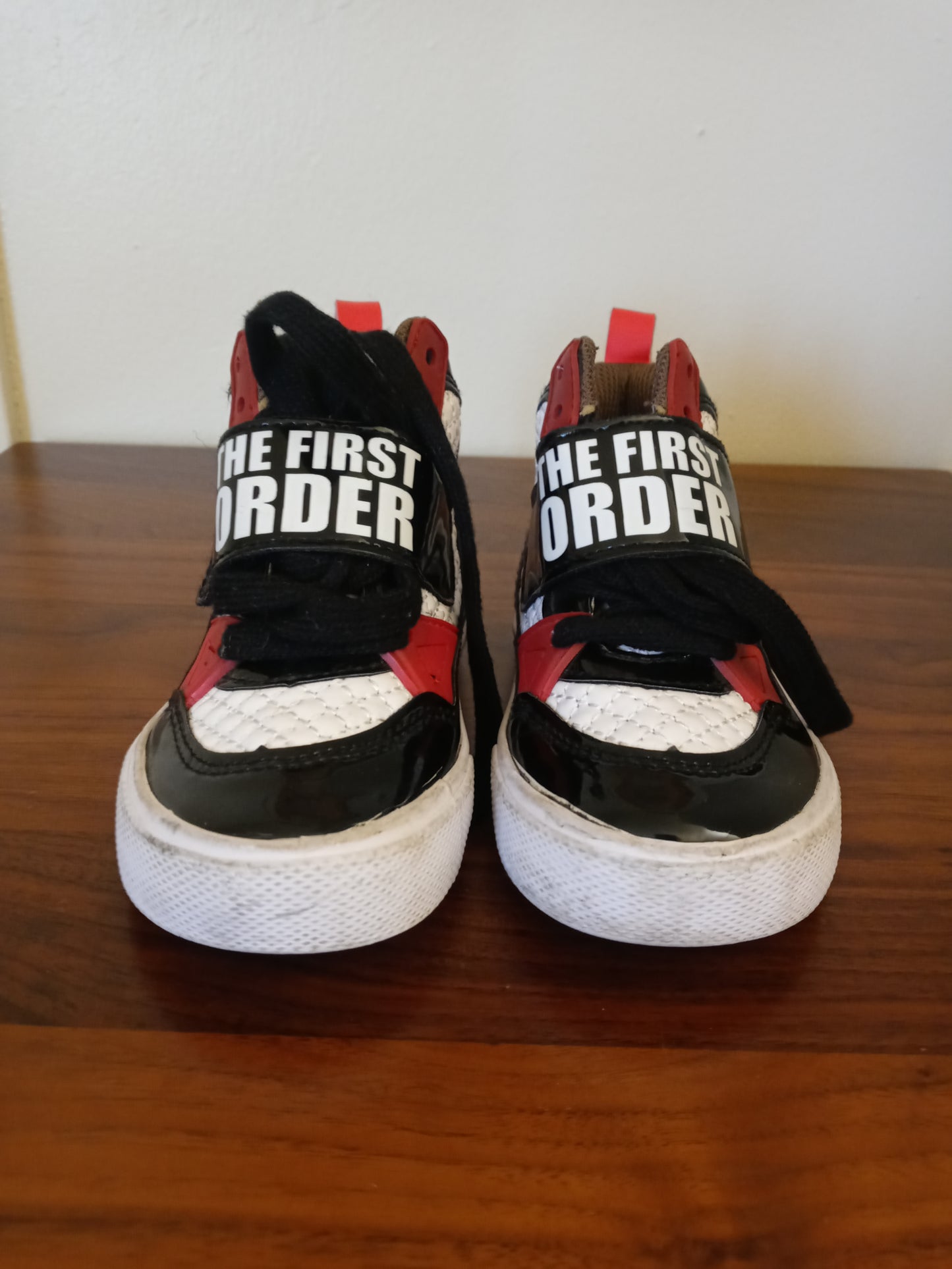 Disney Star Wars Storm Troopers The First Order High top Boy's Sneakers Size - 9