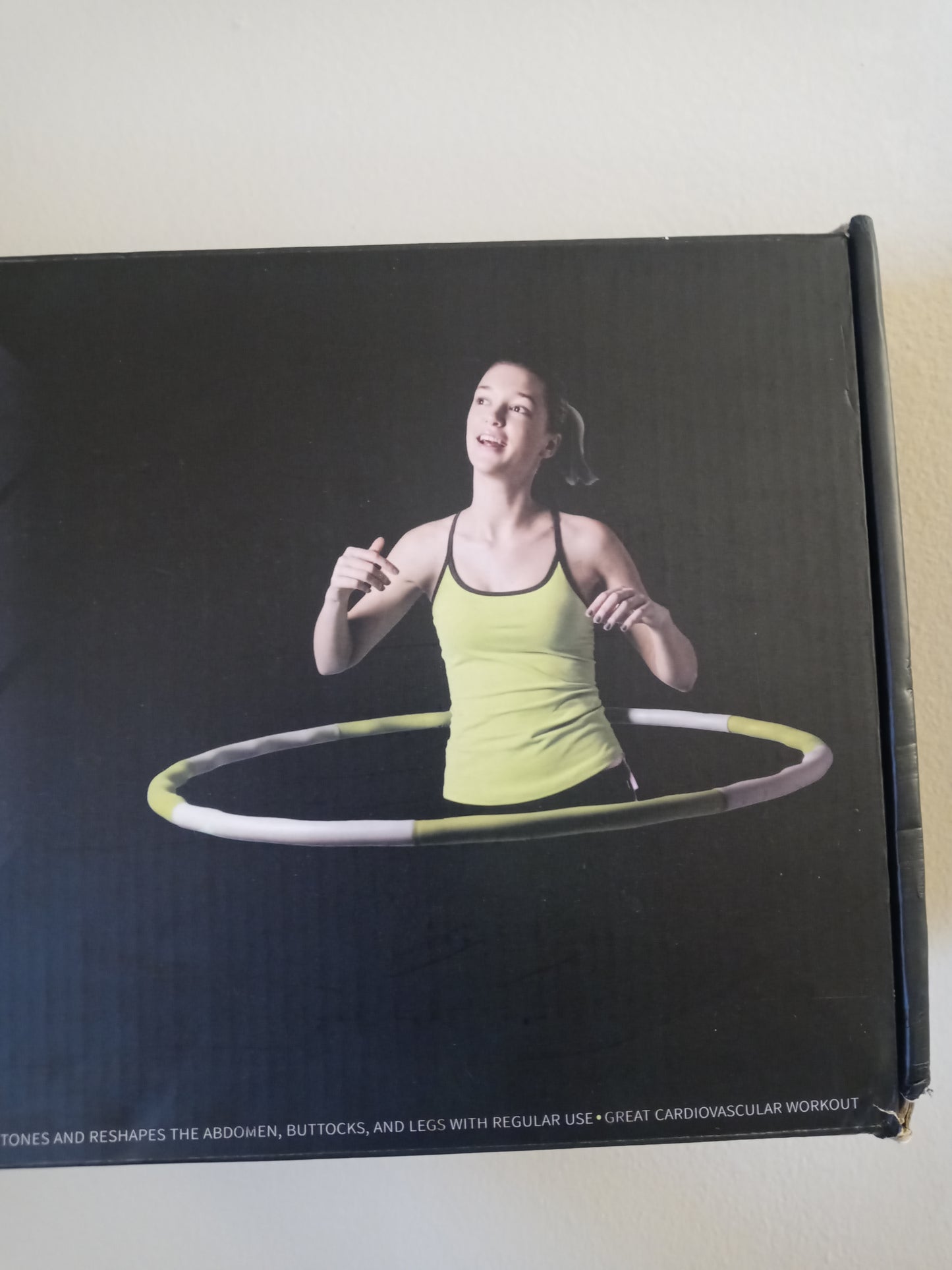 Dynamis Fat Burning Weighted Hula Hoop for Adults - Exercise Hula Hoop