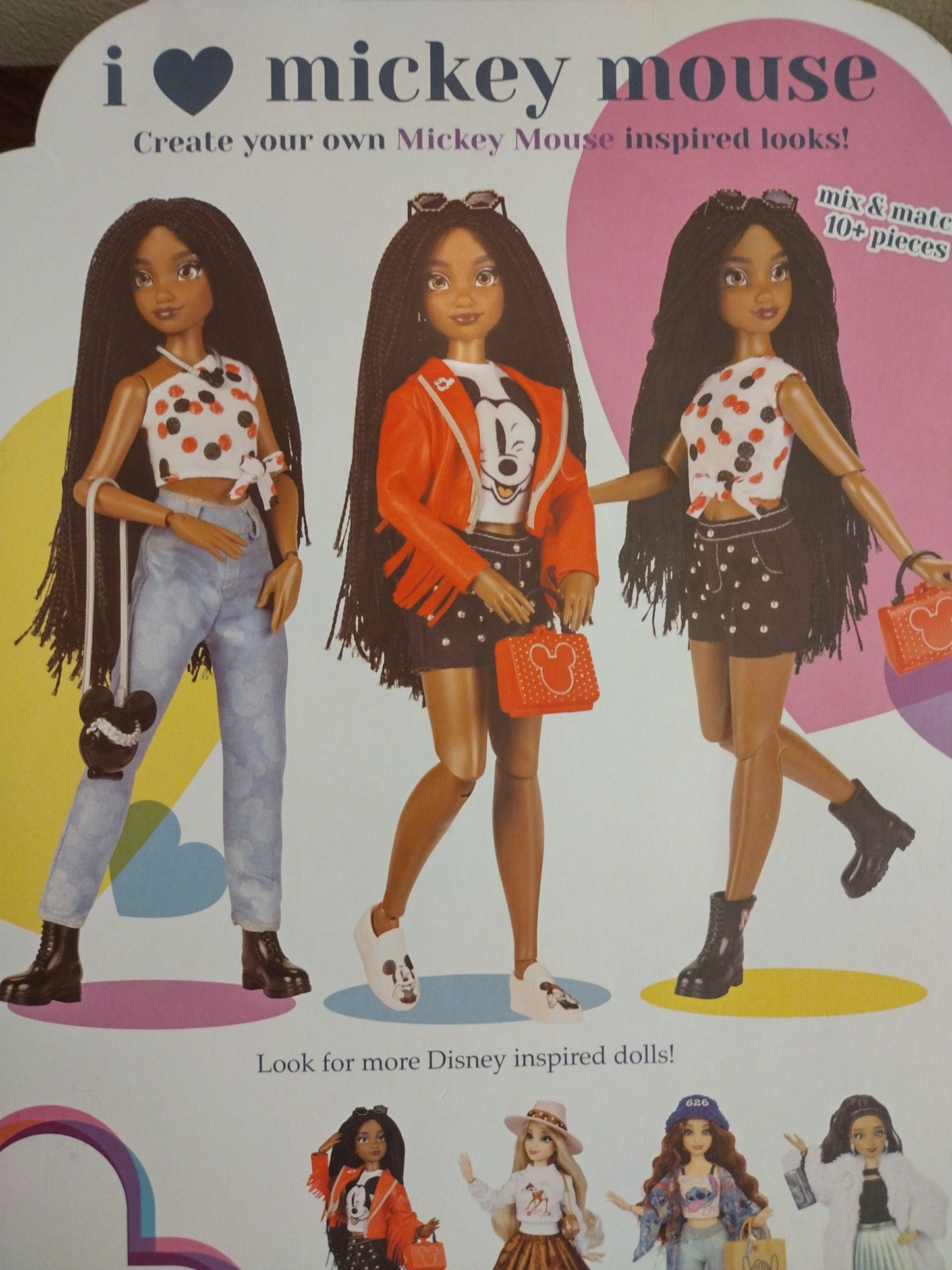 Disney 100 Years Of Wonder ily 4ever Inspired By Mickey Fashion Doll NEW 2023
