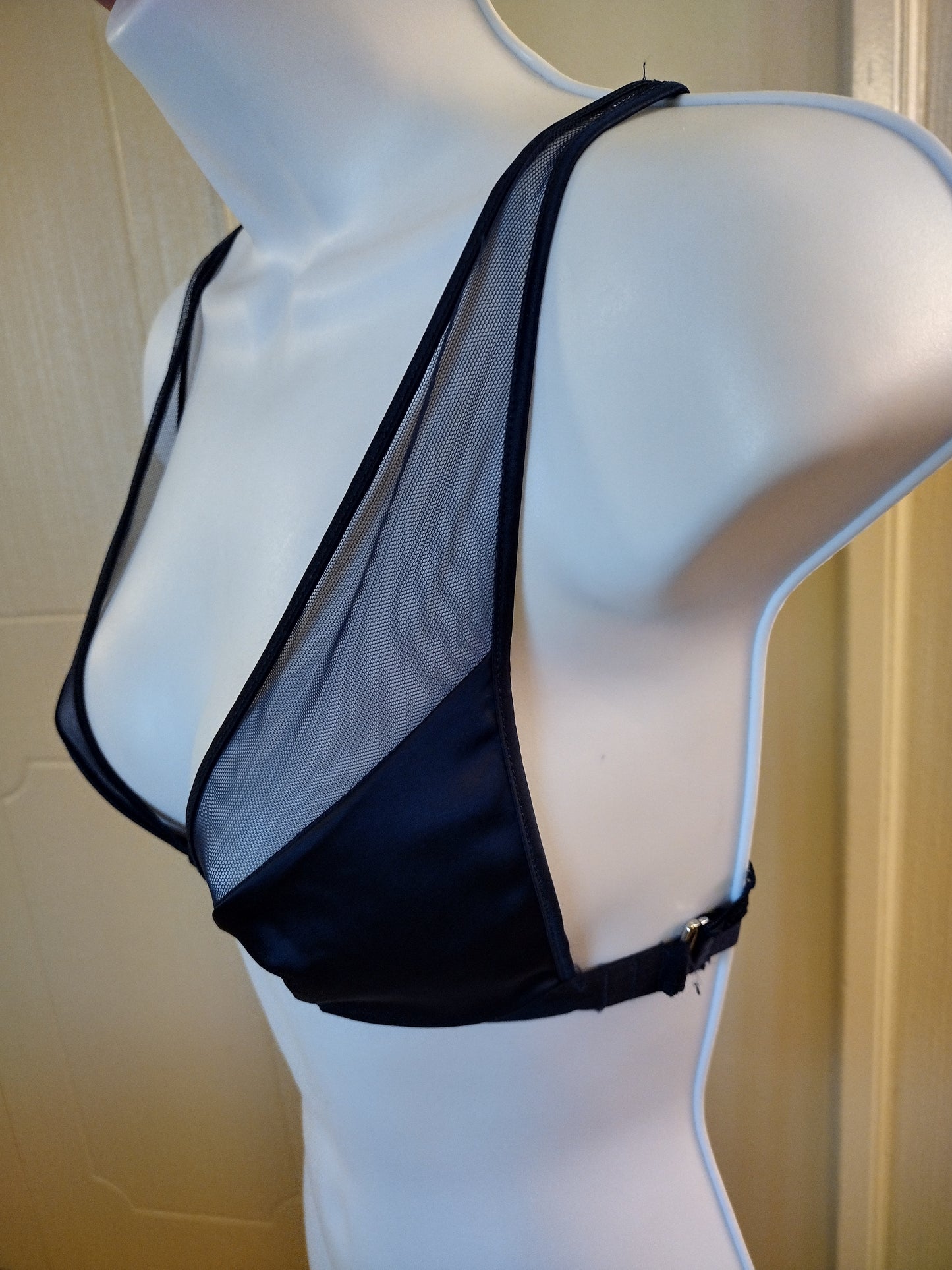 Victoria's Secret dark blue lace bralette