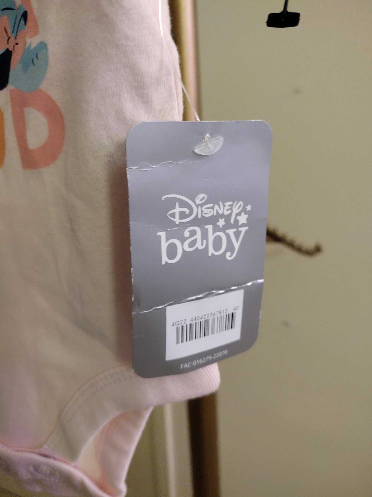 Disney baby Winnie the Pooh Onesie with Eeyore