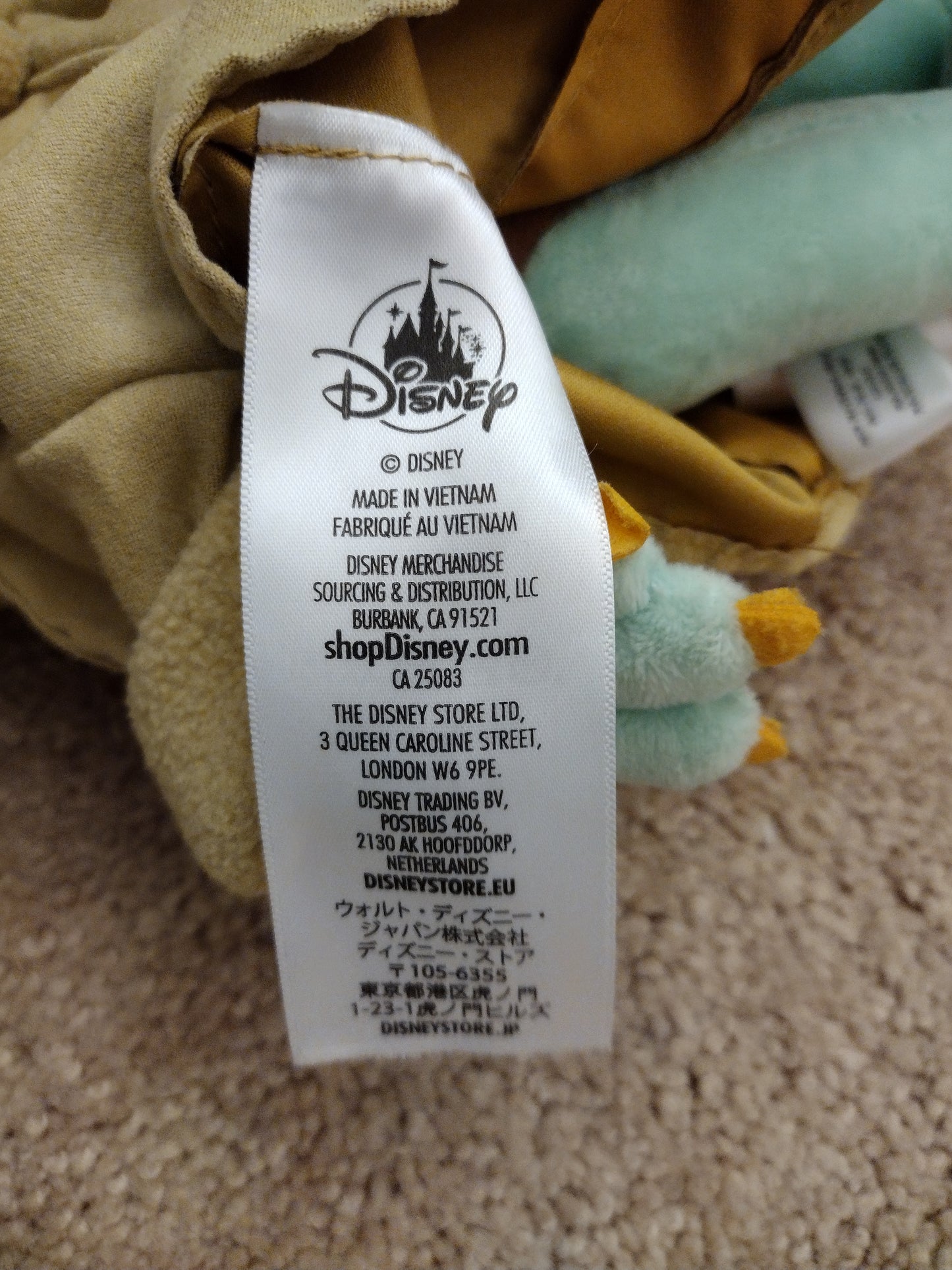 Disney Store Star Wars Mandalorian The Child Plush Small 11'' Baby Yoda
