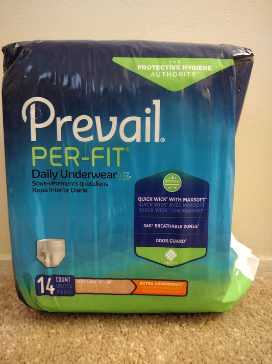 Prevail Per & Fit Adult Daily Underwear