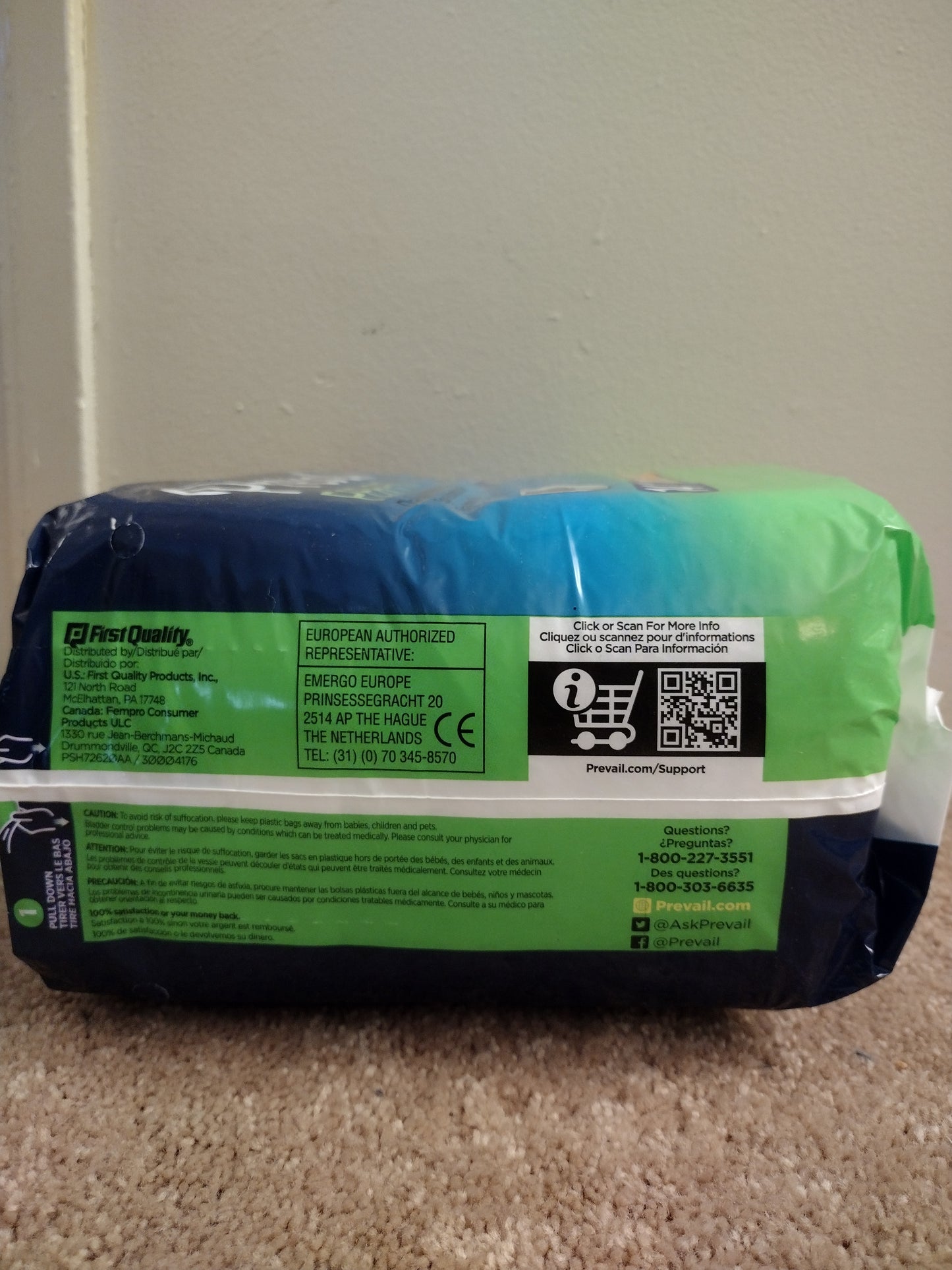 Prevail Per & Fit Adult Daily Underwear