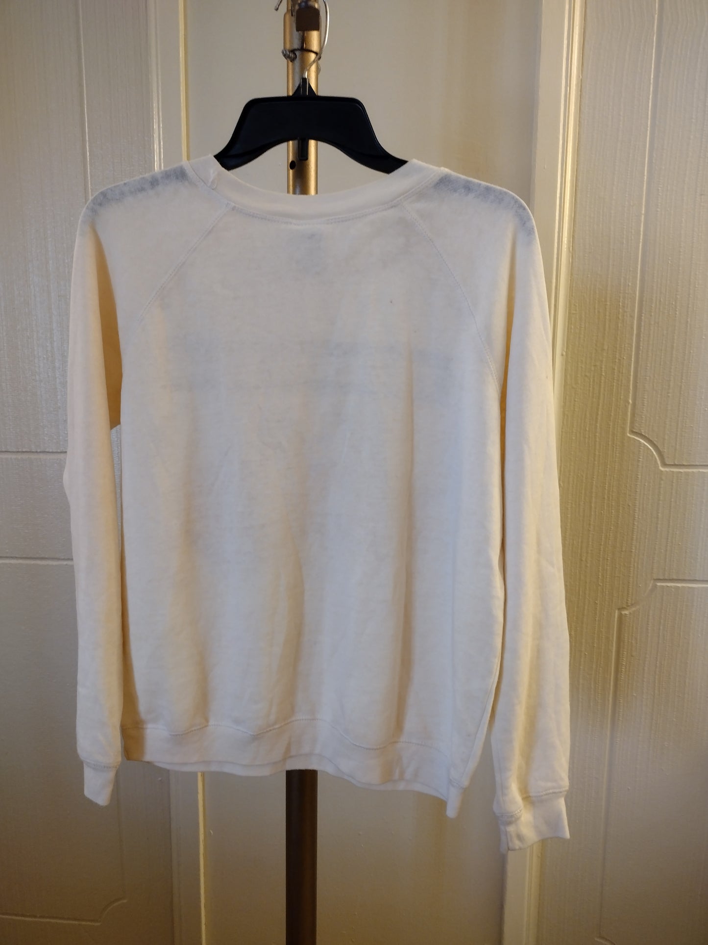 Disney The Lion King Vintage Rare Sweatshirt Big Spell Out Pull Over Long Sleeve - Cream / ivory