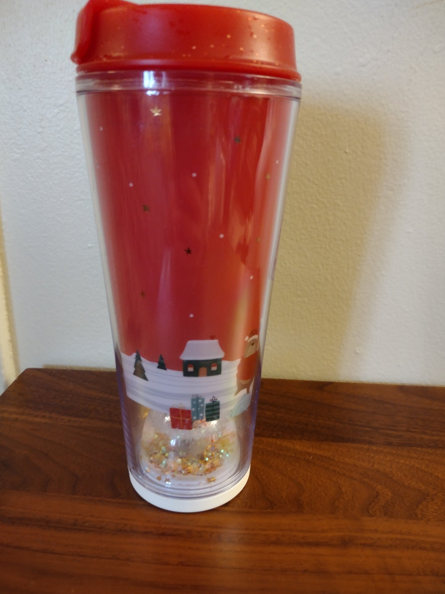 Starbucks China Christmas Time 2020 Collection Store 1st Series Penguin Snow Globe To Go Tumbler 355mi