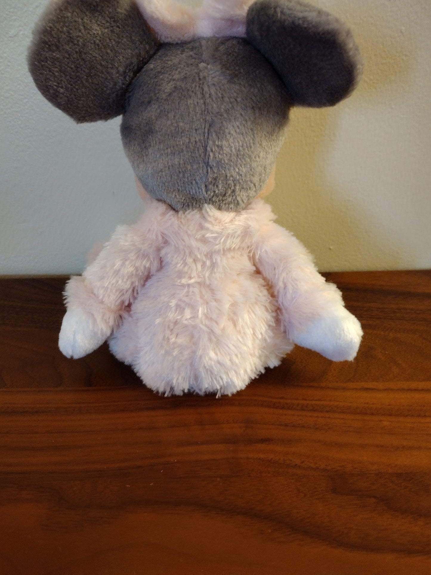 Disney Minnie Mouse Plush Baby Bell Rattle