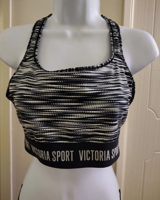 Victorias Secret Victoria Sport The Player Racerback Sport Bra Size - S/M