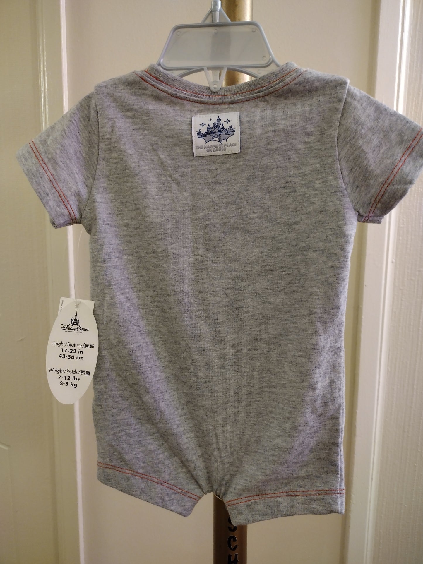 Disney Parks Disneyland Resort 2018 Mickey Mouse Grey One Piece