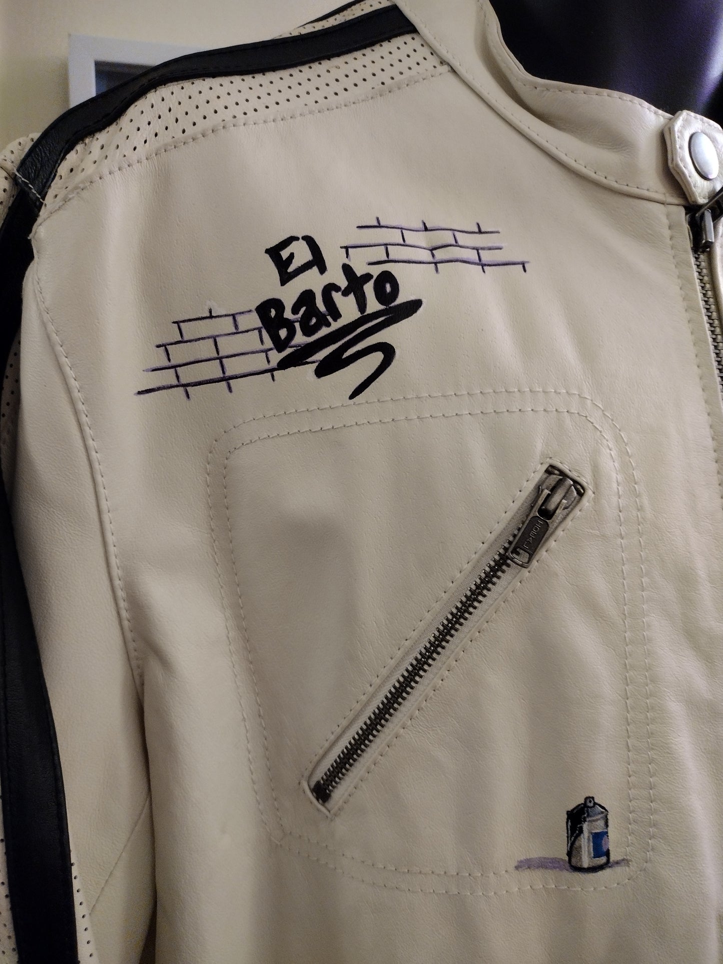 Street Legal - El Barto Bartman and Pieman The Simpsons Jacket