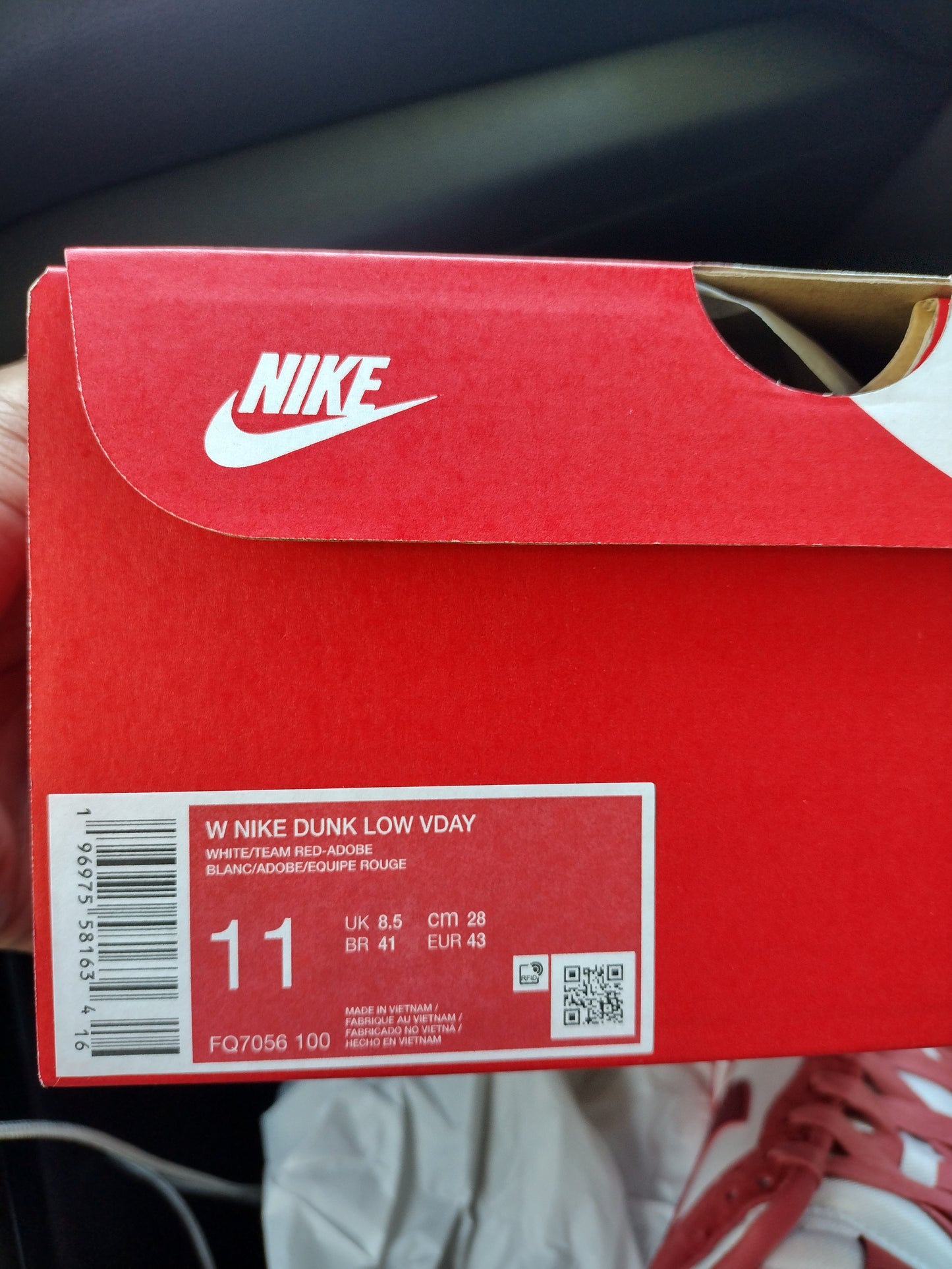 Nike Dunk Low " Valentines Day " Women's Size - 11