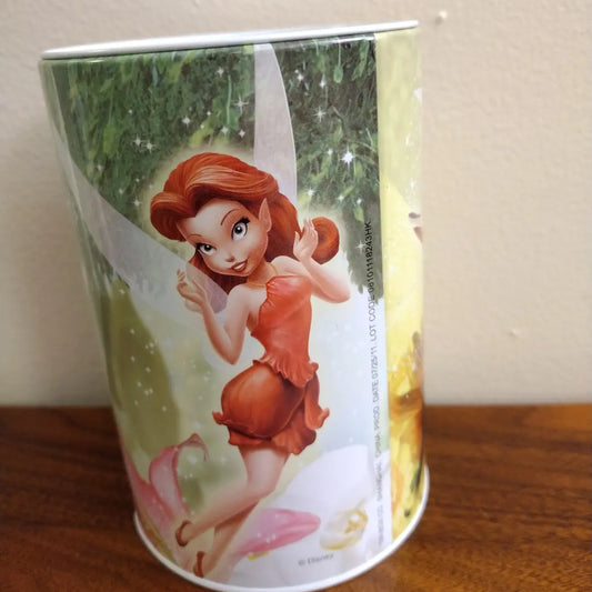 Disney Tinkerbell & Fairy Friends Piggy Bank From The Tin Box Company