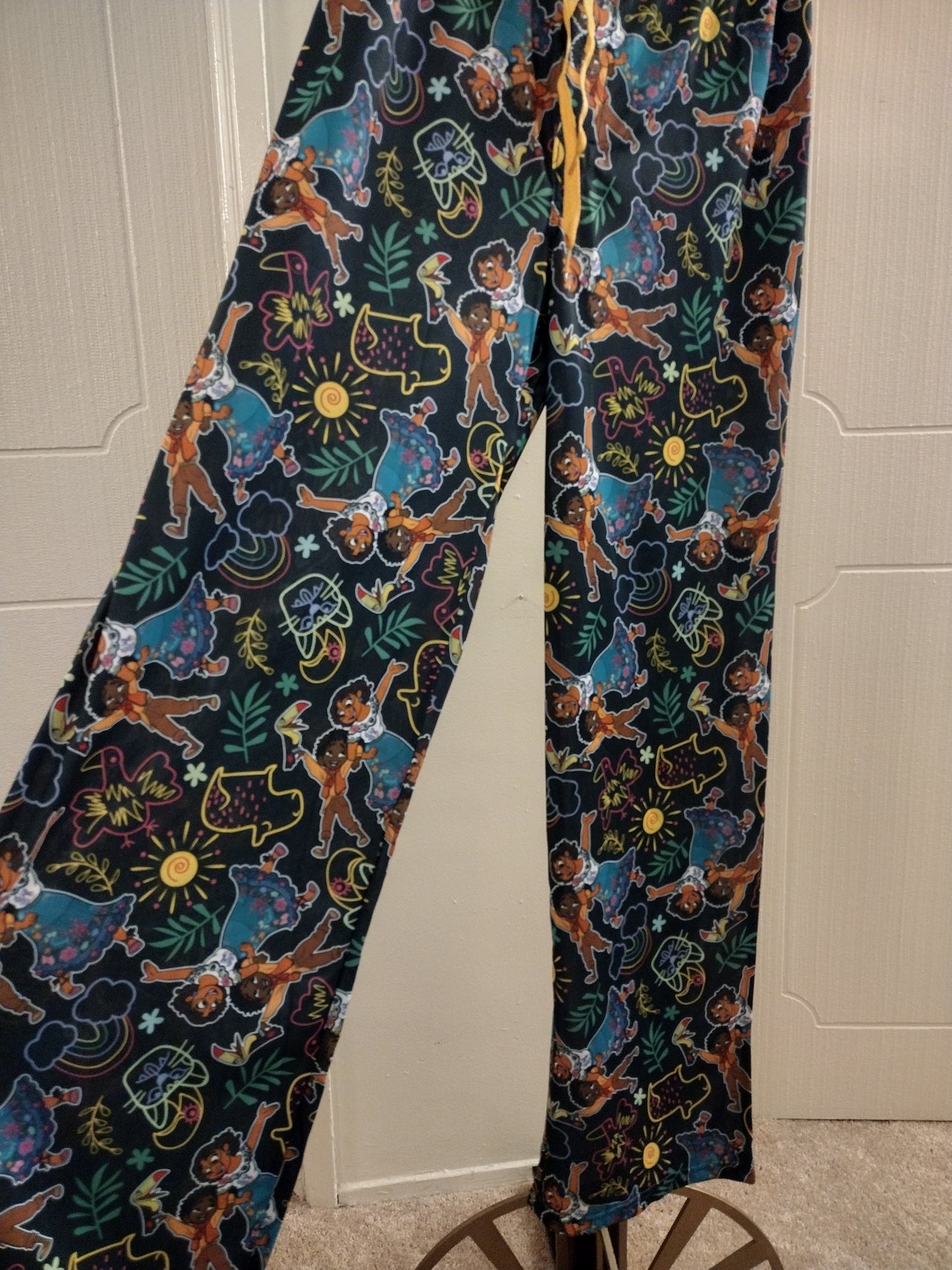Disney Adult Encanto Allover and Drawings Pajama Pants