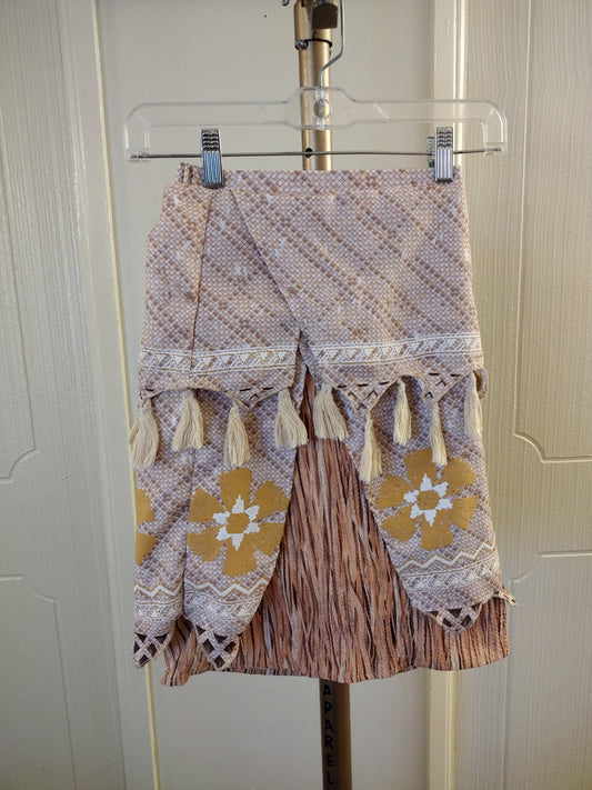 Disney Store Moana Costume Skirt Child Size - 5 Play Halloween Dress Up
