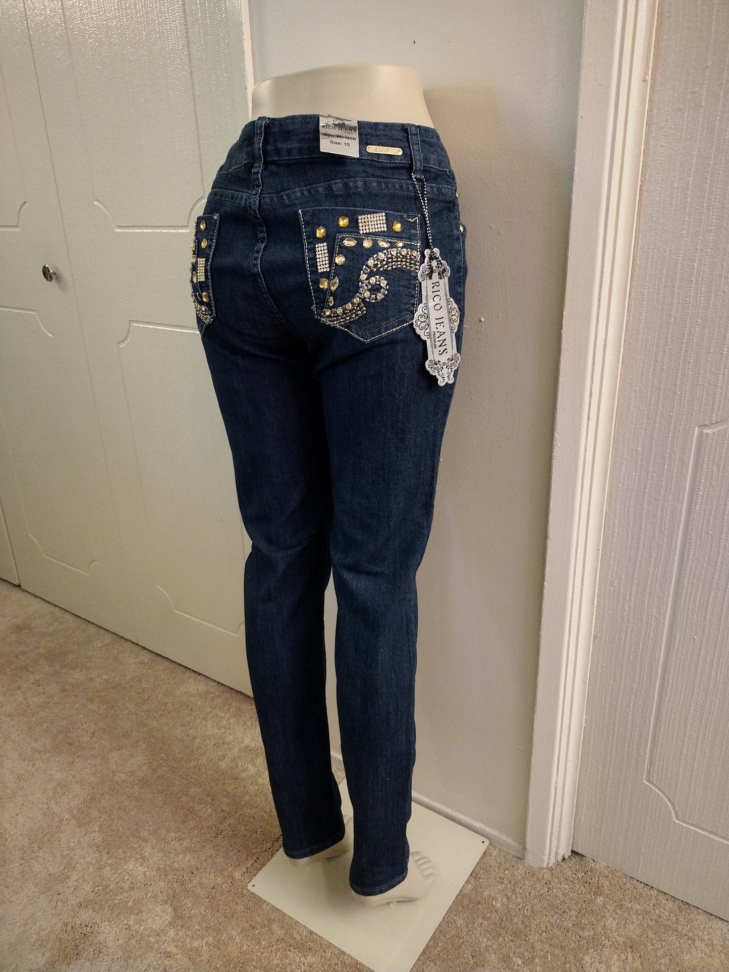 Rico Jean's USA Premium Jeans Company Women's Jeans Size - 15