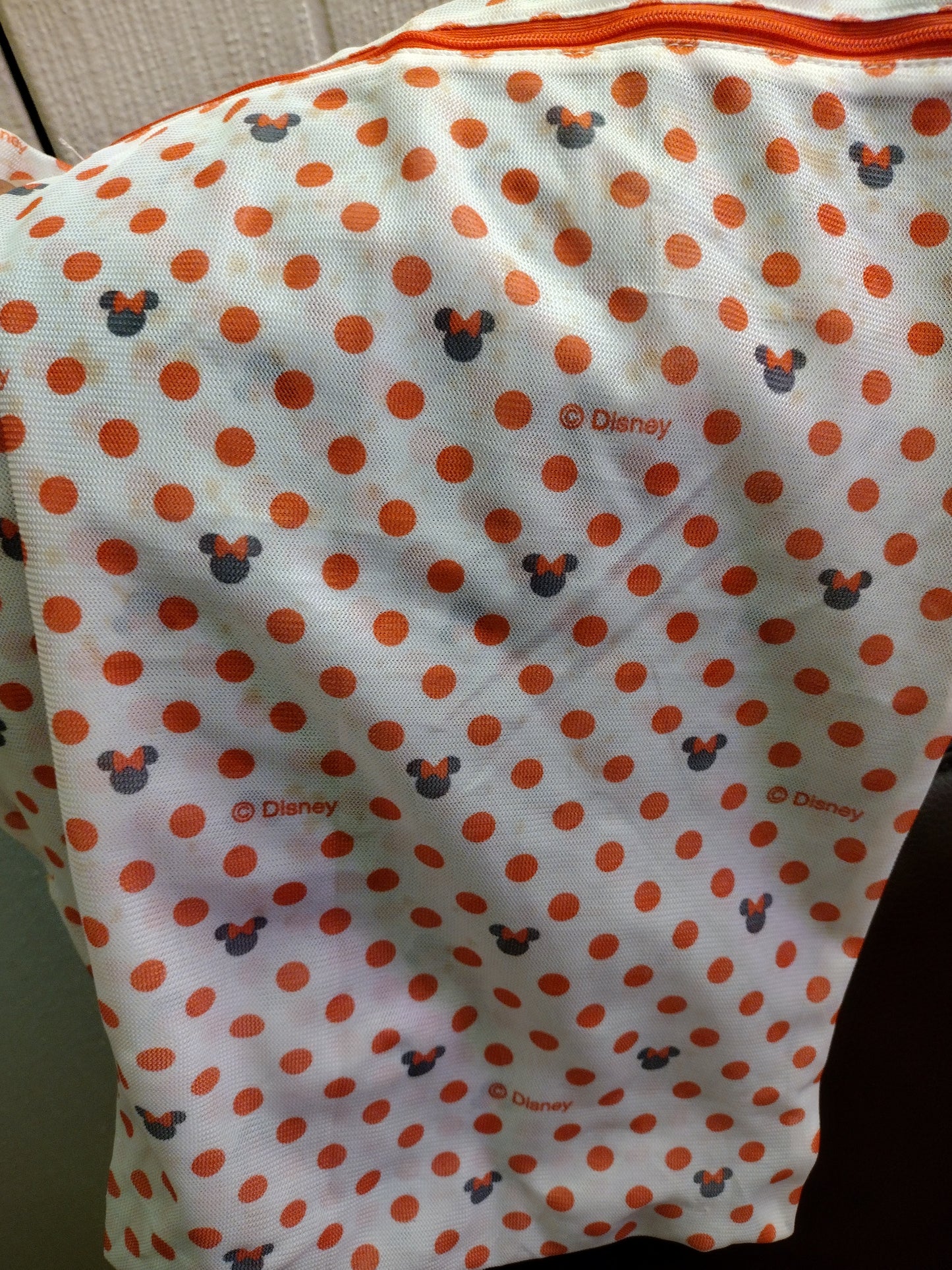 Daiso Minnie Mouse Laundry Net Bag - 21.7" x 17.7"
