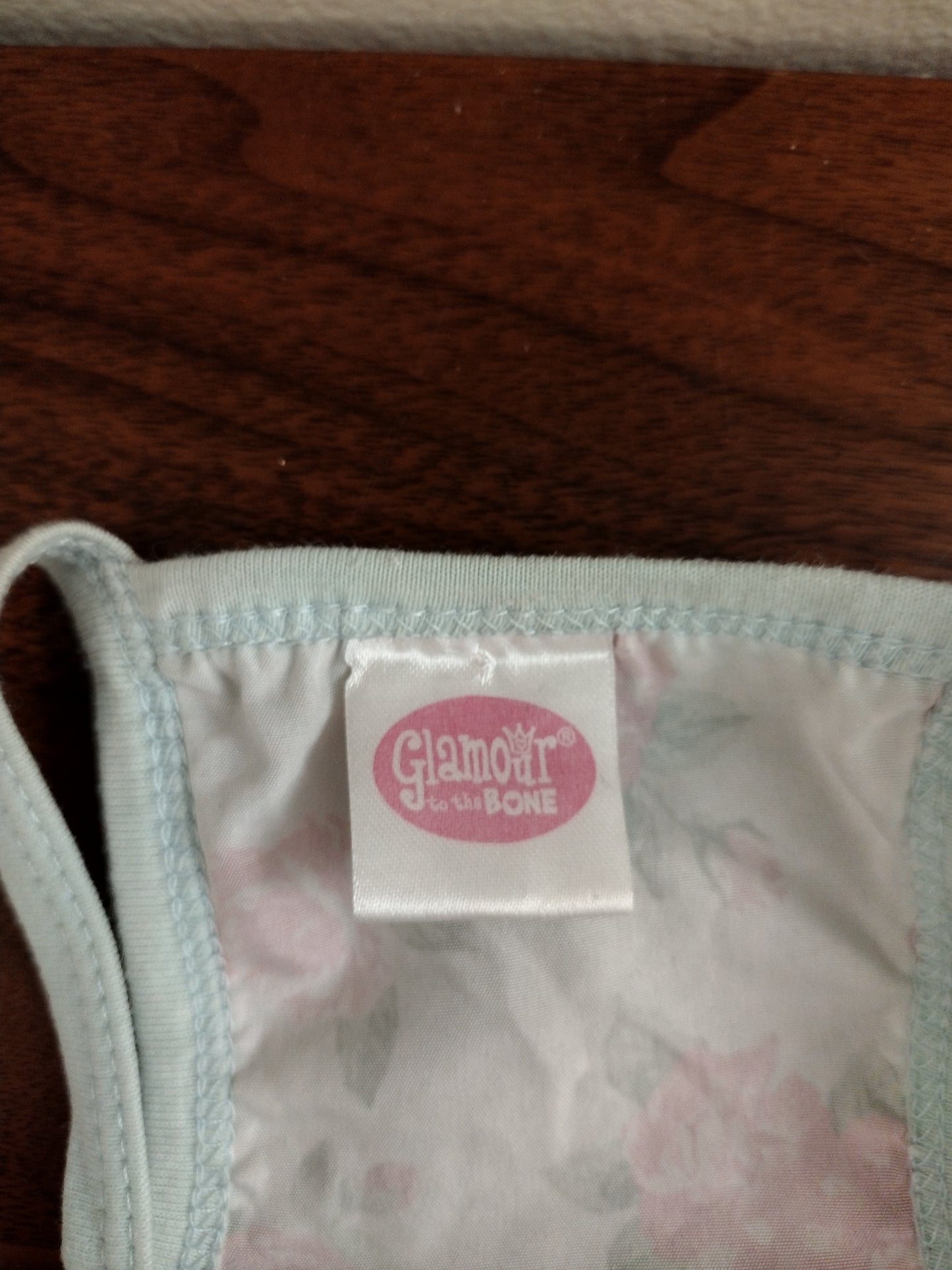 Glamour Bone Small Dog Cute Outfit Floral Multi Color With Pink Rhinestone Bow Size - Small Pre Owned