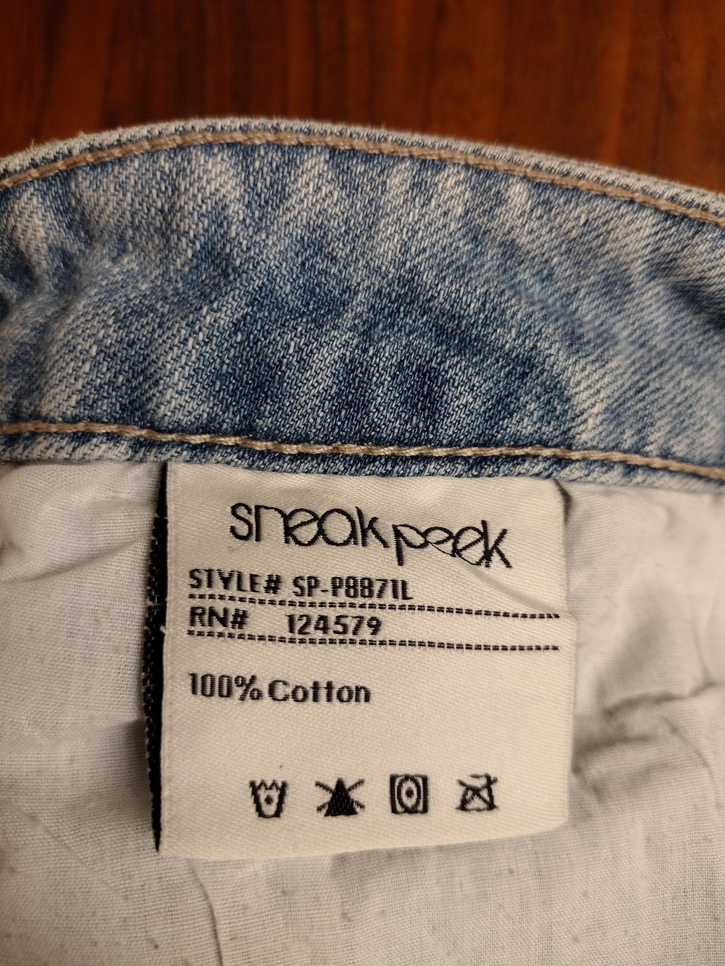 Sneak Peek Women's Jeans Straight Leg Women's Size - Medium