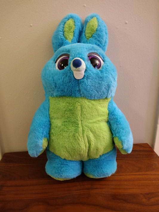 Disney Store Exclusive Pixar 4 Toy Story 4 Talking Plush Bunny Pre Owned Good Condition