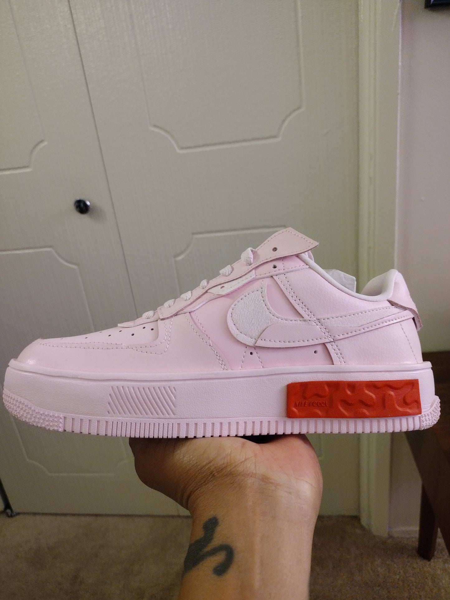 Nike Air Force 1s Fontanka Foam " Valentines Day " Style Code : DA -7024 600