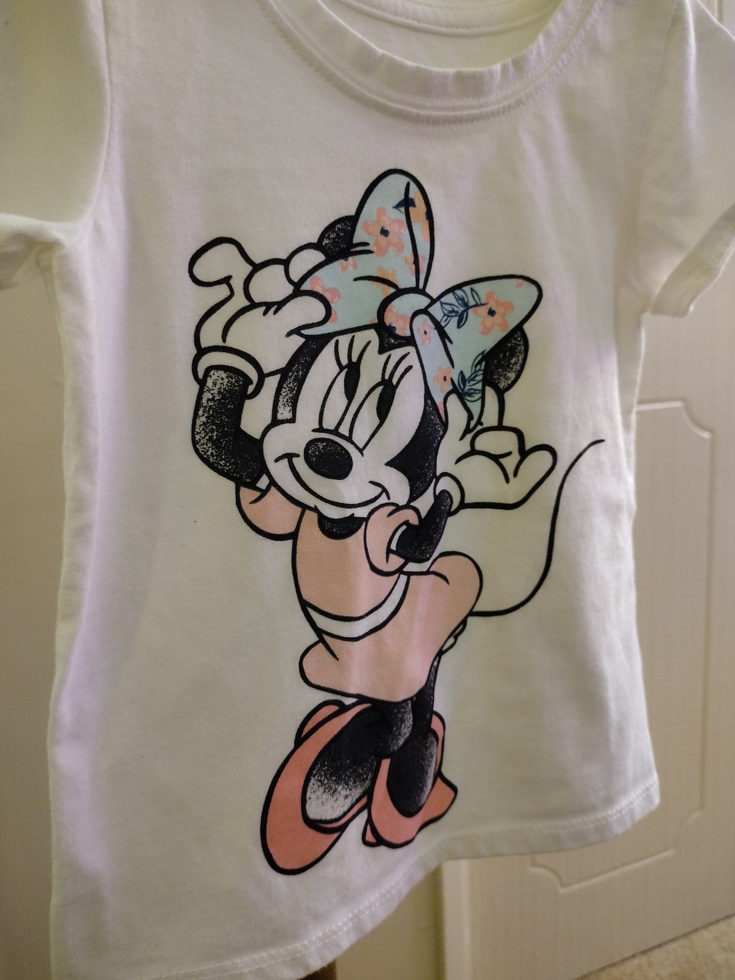 Disney Junior Minnie Mouse Short Sleeve T Shirt -2T Pre Owned