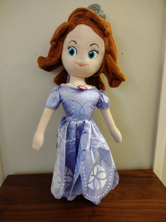 Disney Sofia The First Plush Backpack - Small 17"