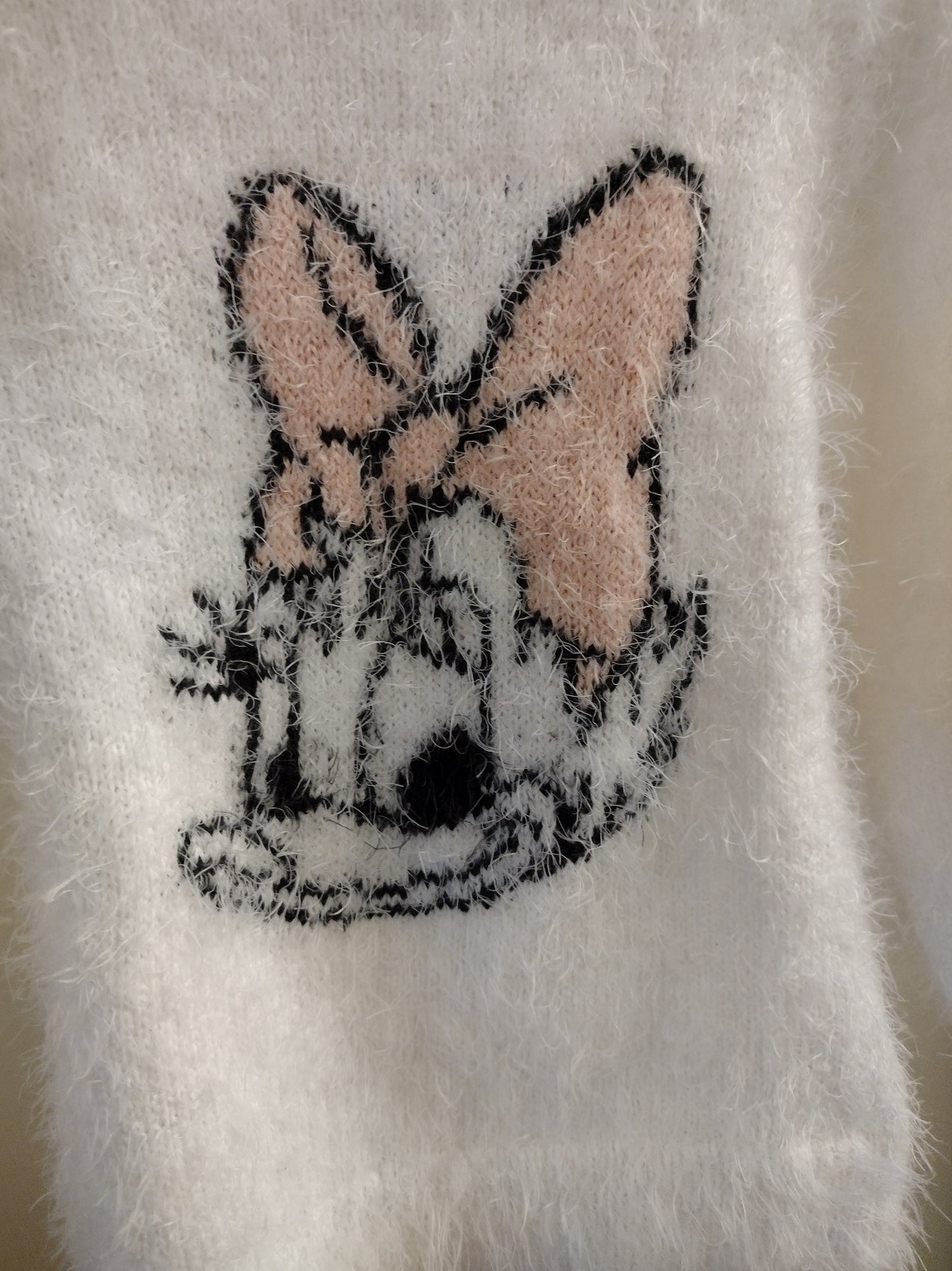 Disney Baby Daisy Duck Long Sleeve Multi Color Sweater