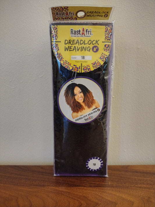 Rast A fri Synthetic Hair Dreadlock Weaving 8"
