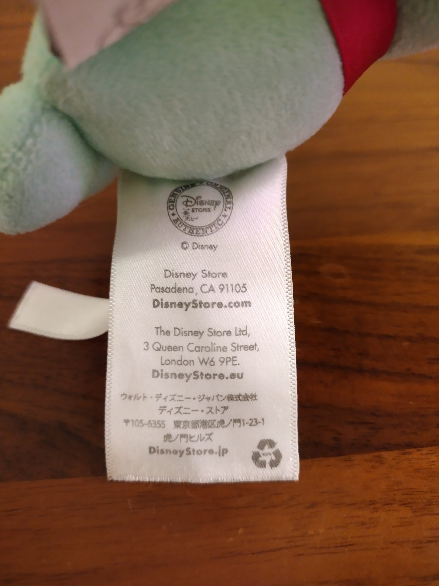 DISNEY LILO & STICH ANIMATORS' COLLECTIONS CRUMP 8 INCH RAG DOLL PLUSH TOY Pre Owned Good Condition