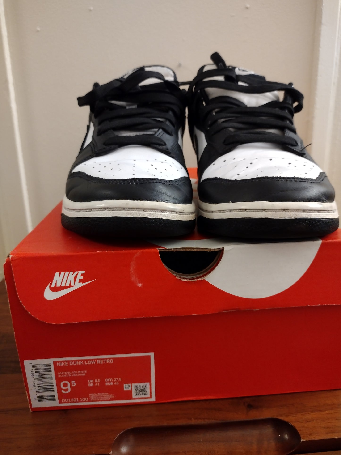 Nike Dunk Panda 🐼 Men's Size 9.5