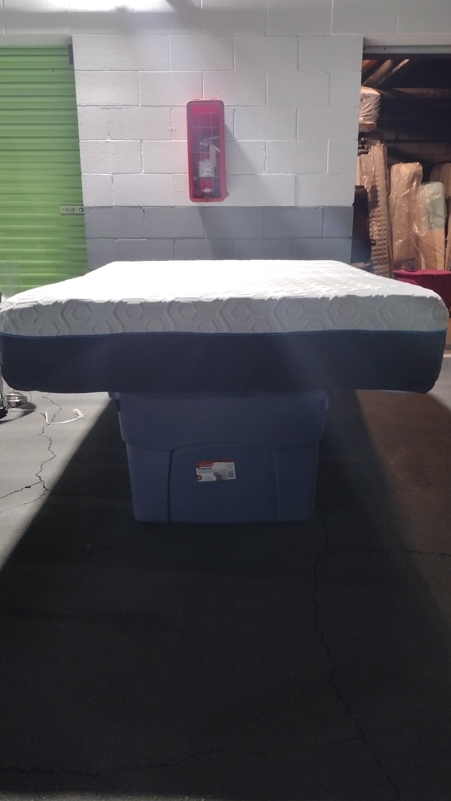 Sensor Pedic 12" Full Size Mattress Pre Owned Fair / Good Condition Foam Mattress