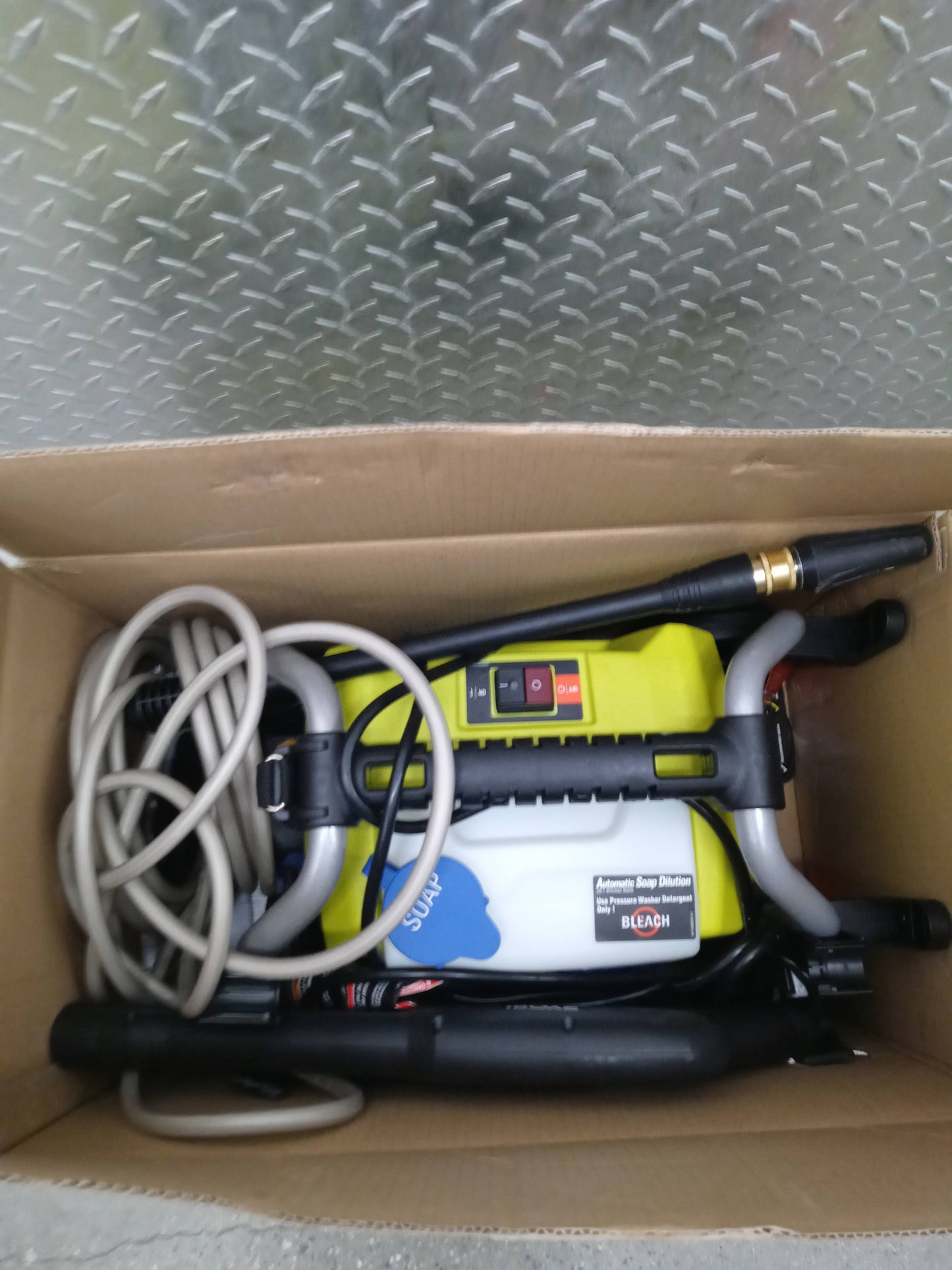 Ryobi 1900 Psi Electric Pressure Washer - 1.2 GPM - Cold Water Source / Corded