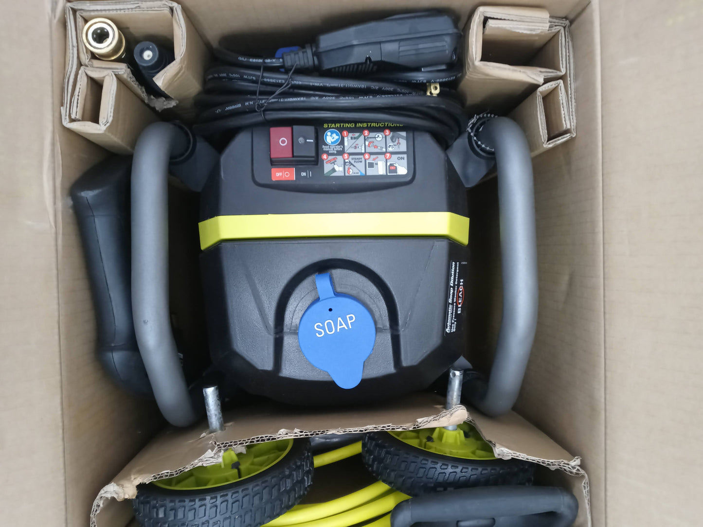 Ryobi 2000 Psi Electric Pressure Washer Open Box