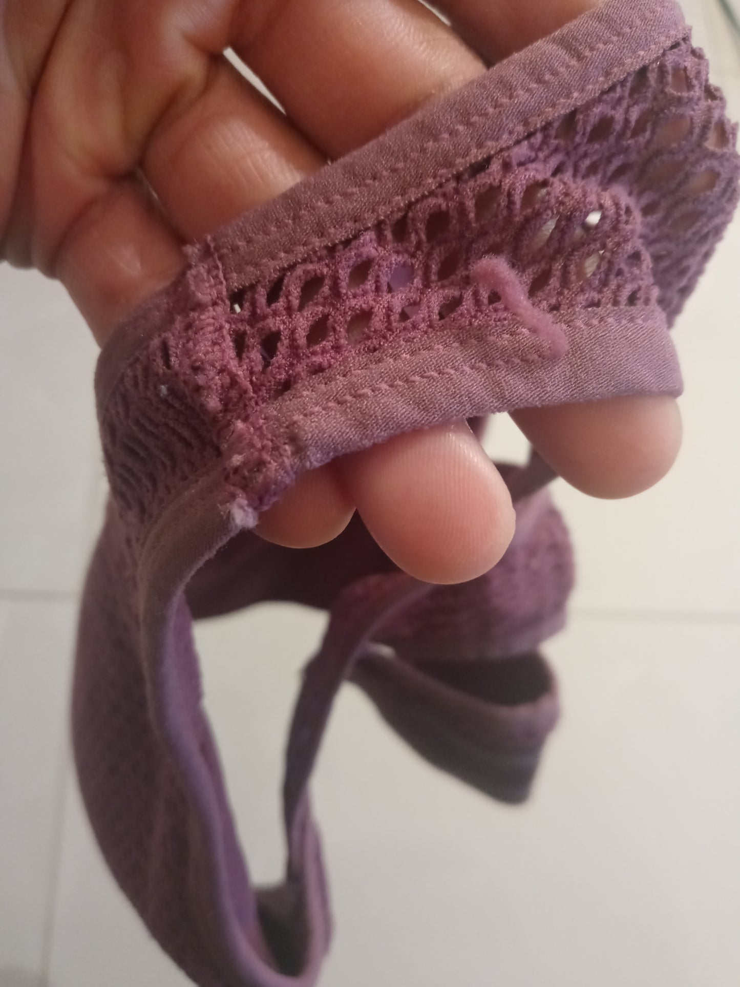Aeropostale Women's S/P purple sports bra - Small / Petite - Pre Owned