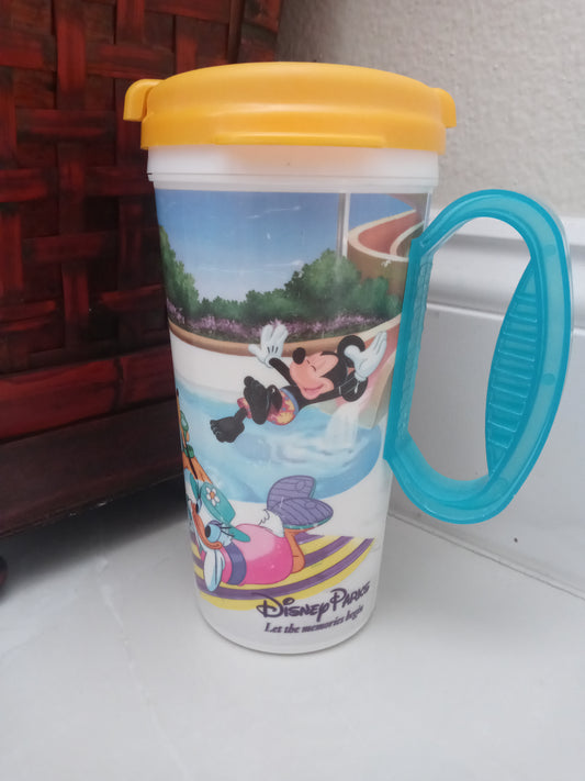 Disney Parks Let the memories begin plastic travel mug Disney Parks plastic mug