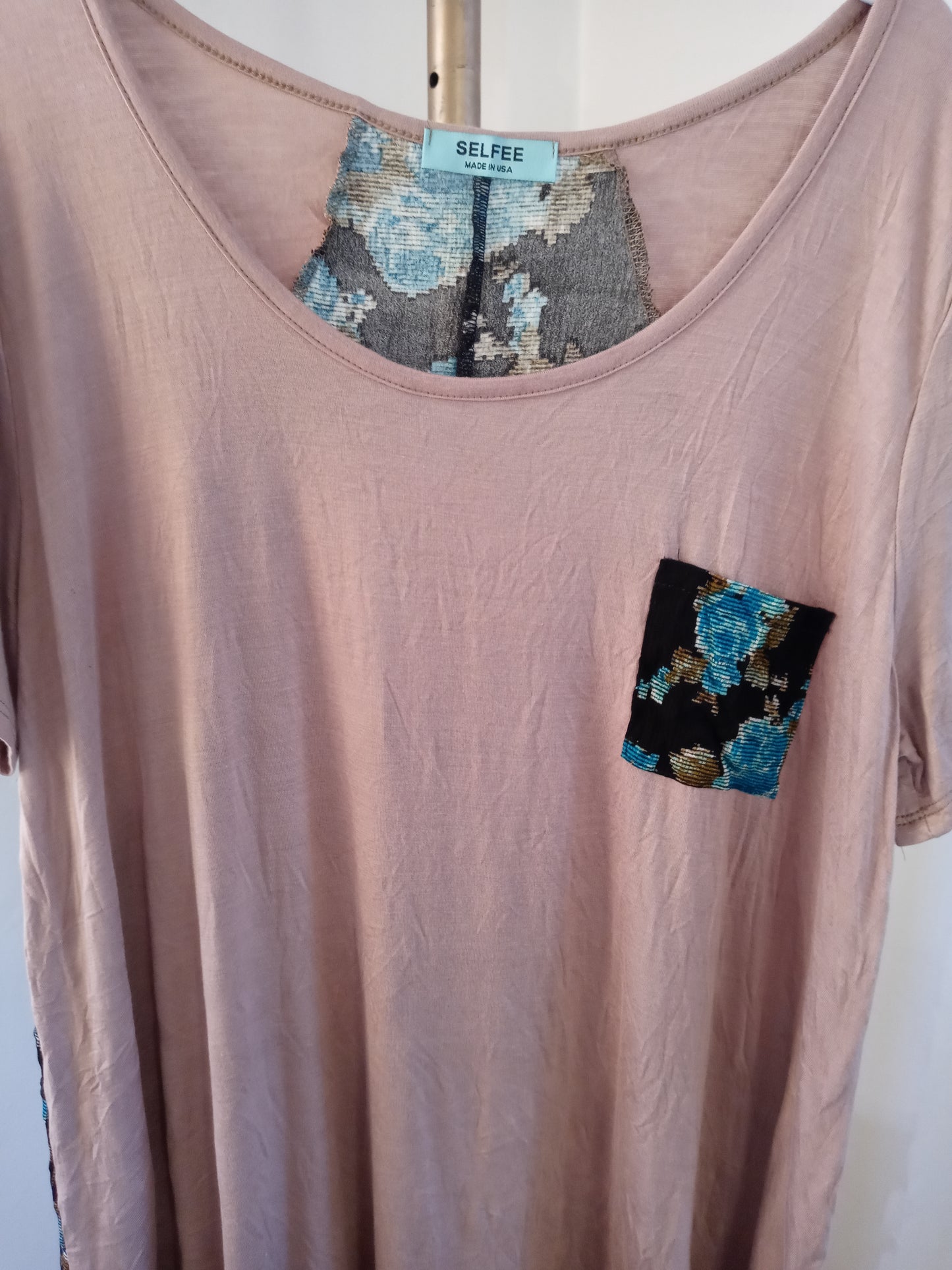 Selfee Women's Blouse Top Brown / Turquoise / Black / Blue Style : AP 1008 - R Size Extra Large